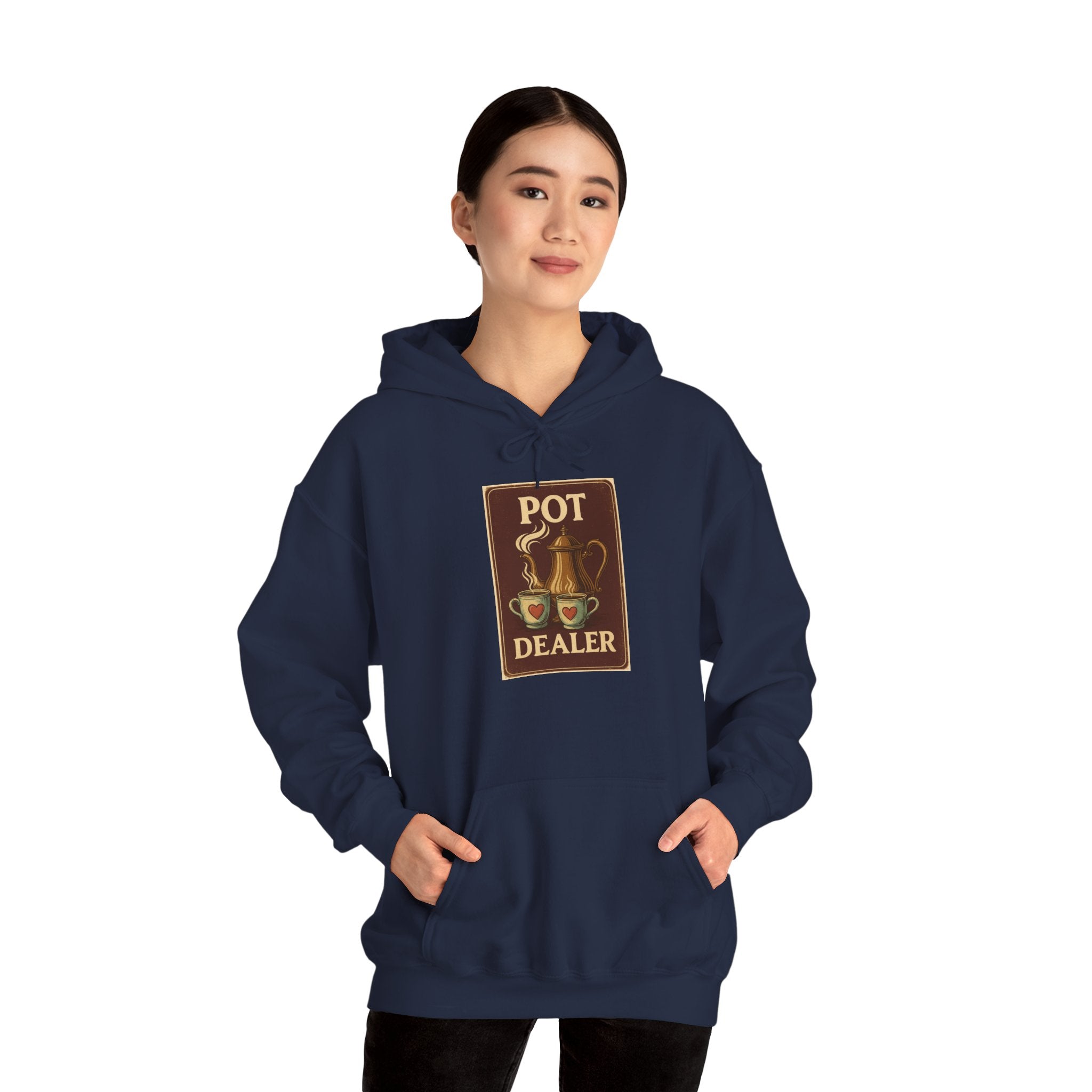 Pot Dealer Hoodie, Funny Gift, Unisex Sweatshirt Hoodie , Cozy Casual Wear, Perfect for Coffee Lovers
