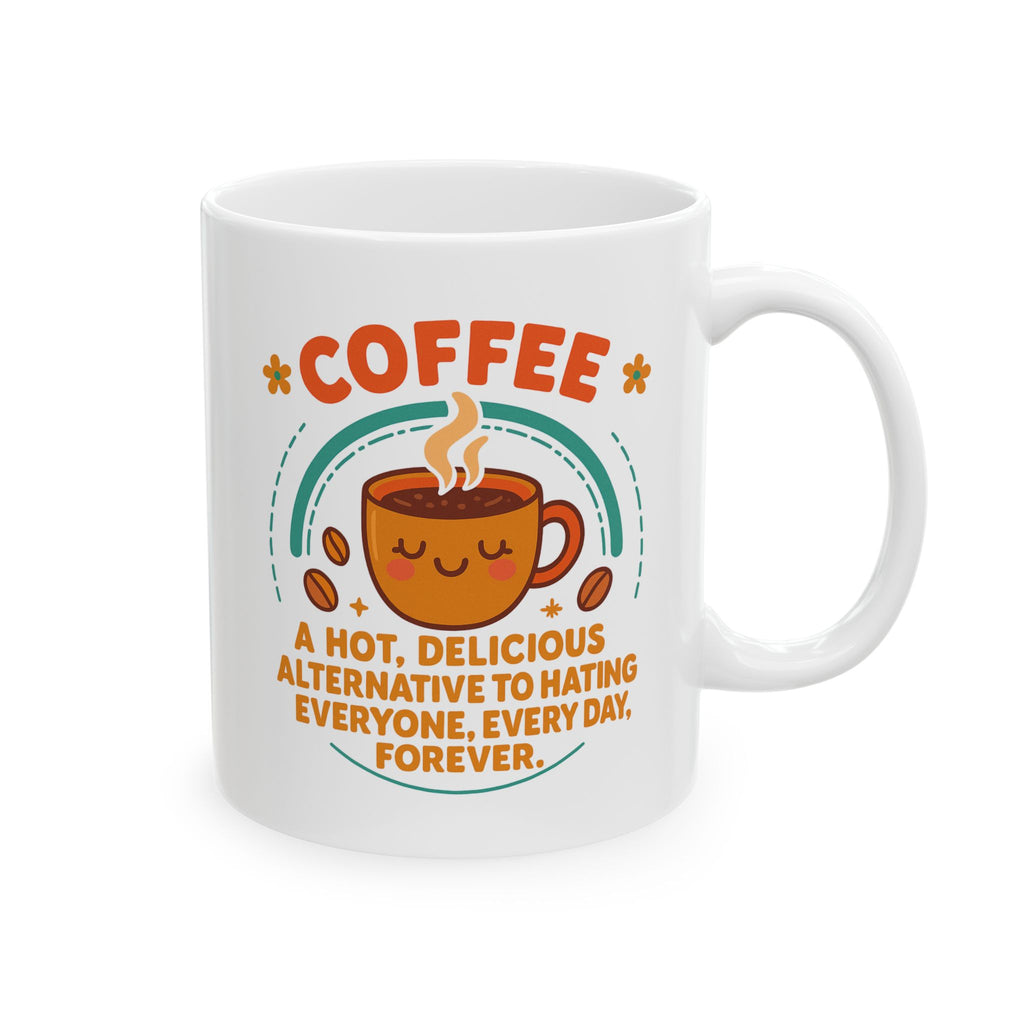 Coffee Mug  - Real Life - Gift for Friends or Family, Home & Office Decor, Tea Lover's Delight, Funny Coffee Mug