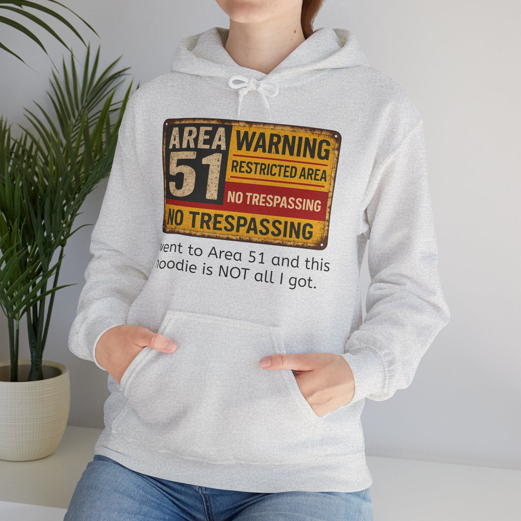 “I went to Area 51 and this hoodie is NOT all I got” Alien Hoodie