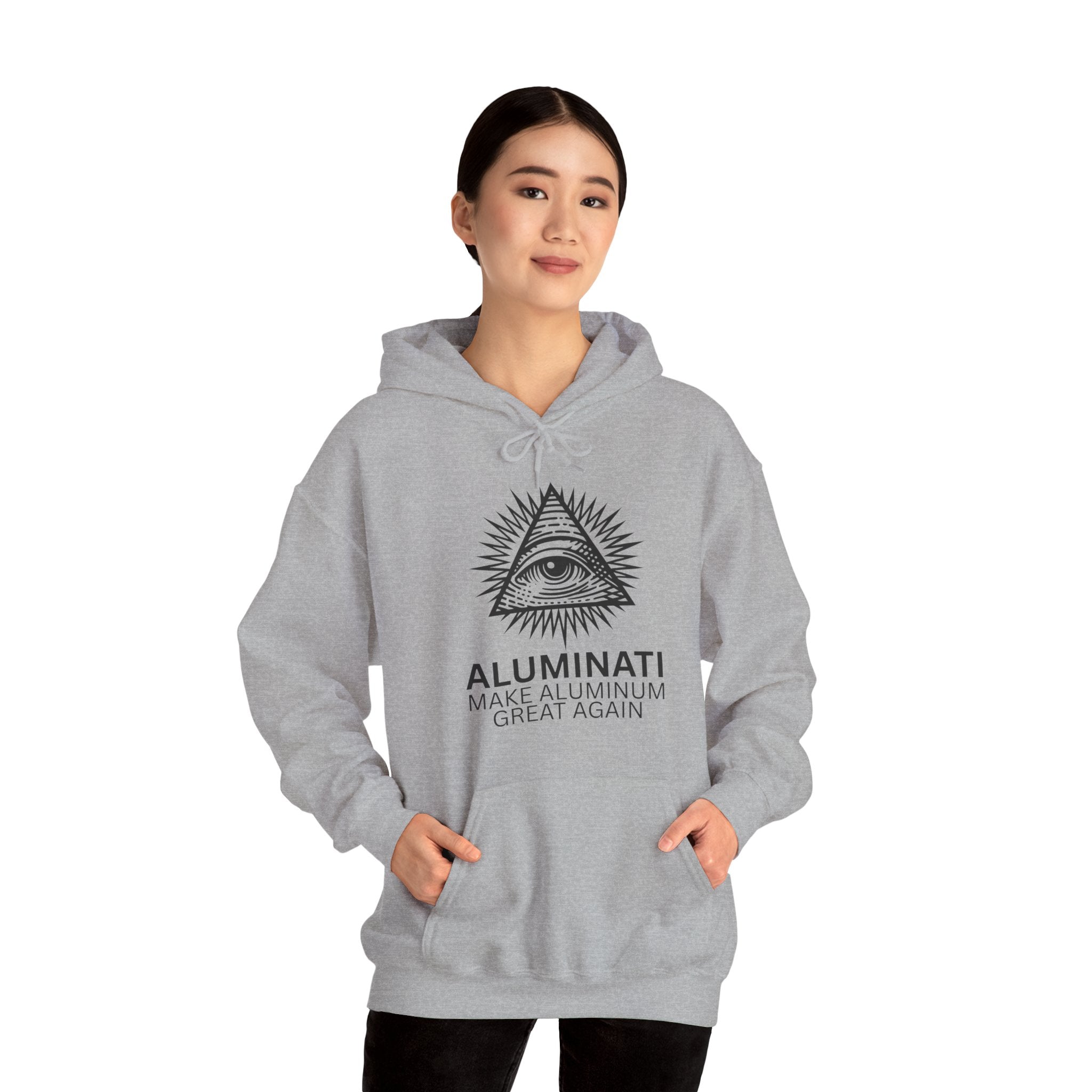 Aluminati Unisex Hoodie - Make Aluminum Great Again