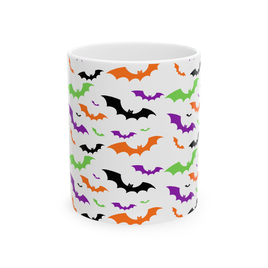 Halloween Bat Ceramic Mug - Perfect for Spooky Season, Coffee Lover Gift, Trick or Treat, Unique Halloween Decor, Witchy Vibes