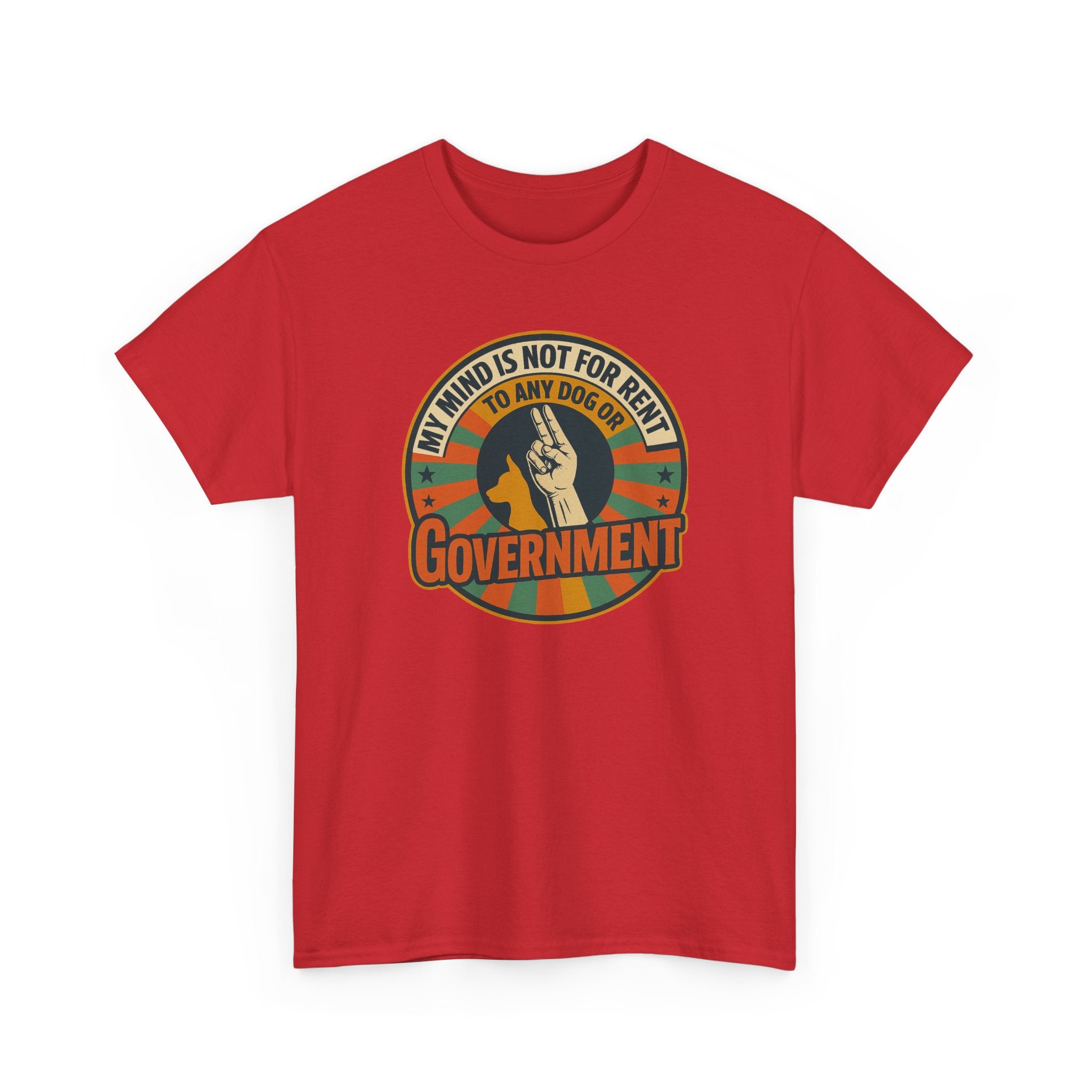'My Mind is Not for Rent' Graphic T-Shirt, Political T-Shirt, Funny Gift, Protest Wear, Casual Apparel