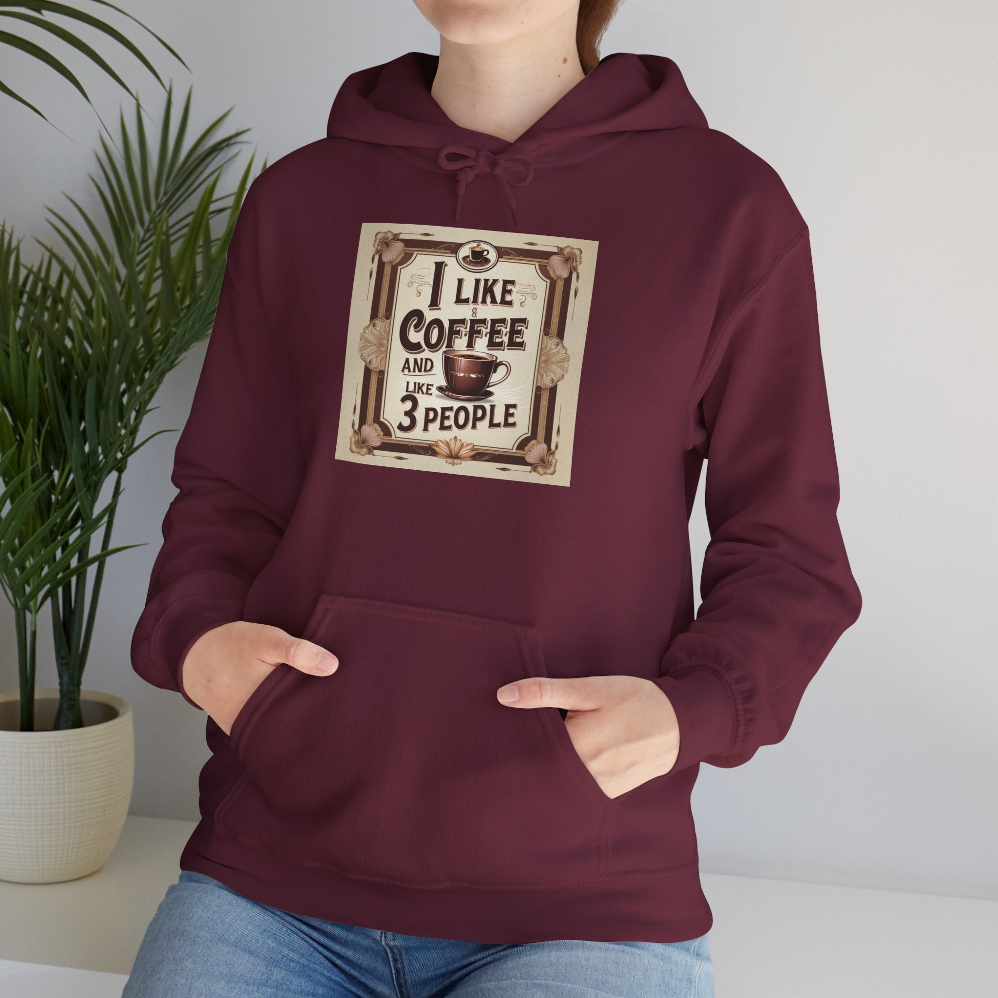 Coffee Lovers Unisex Hoodie, Funny Sweatshirt, Gift for Coffee Addicts, Cozy Casual Wear, Cute Hoodie for Friends