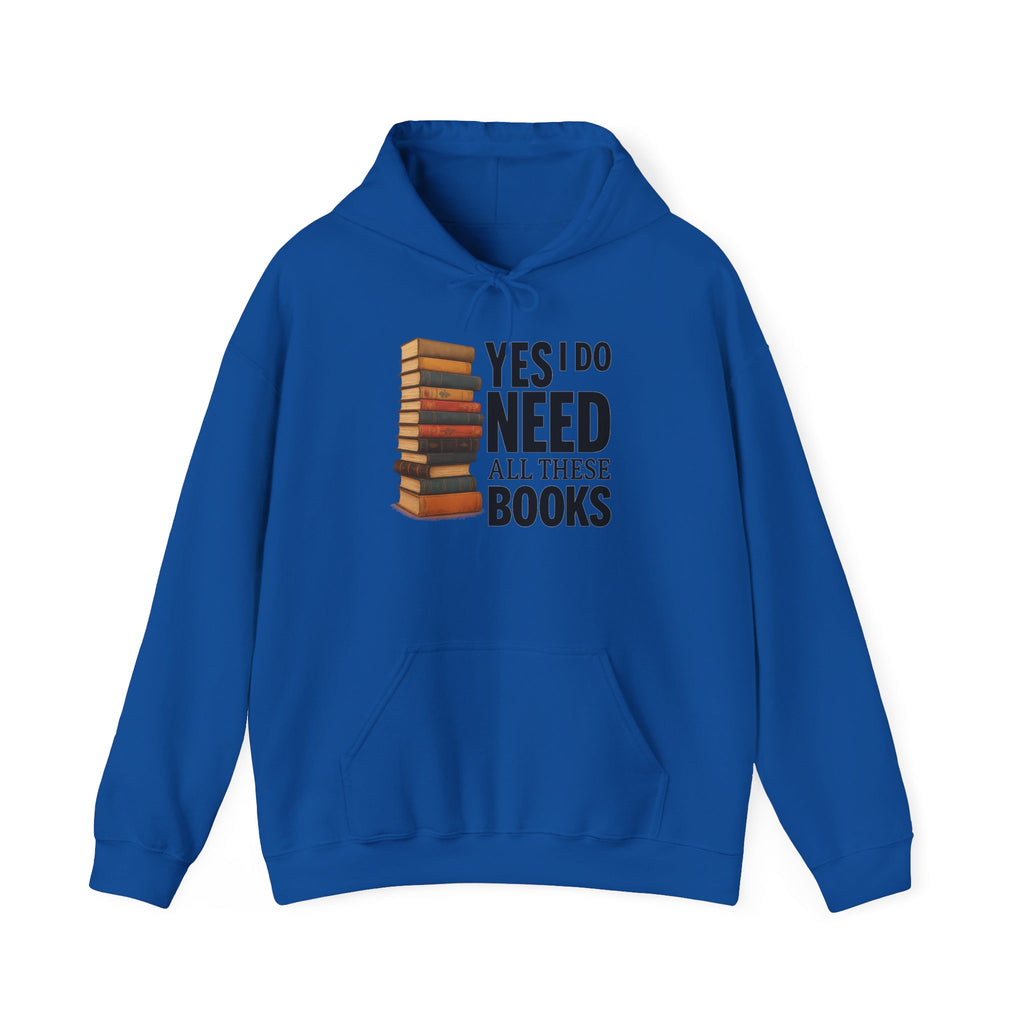 Book Lover's Cozy Hoodie – Perfect for Readers, Gifts for Bibliophiles, Reading Retreats, Book Events, Library Lovers, Literary Apparel