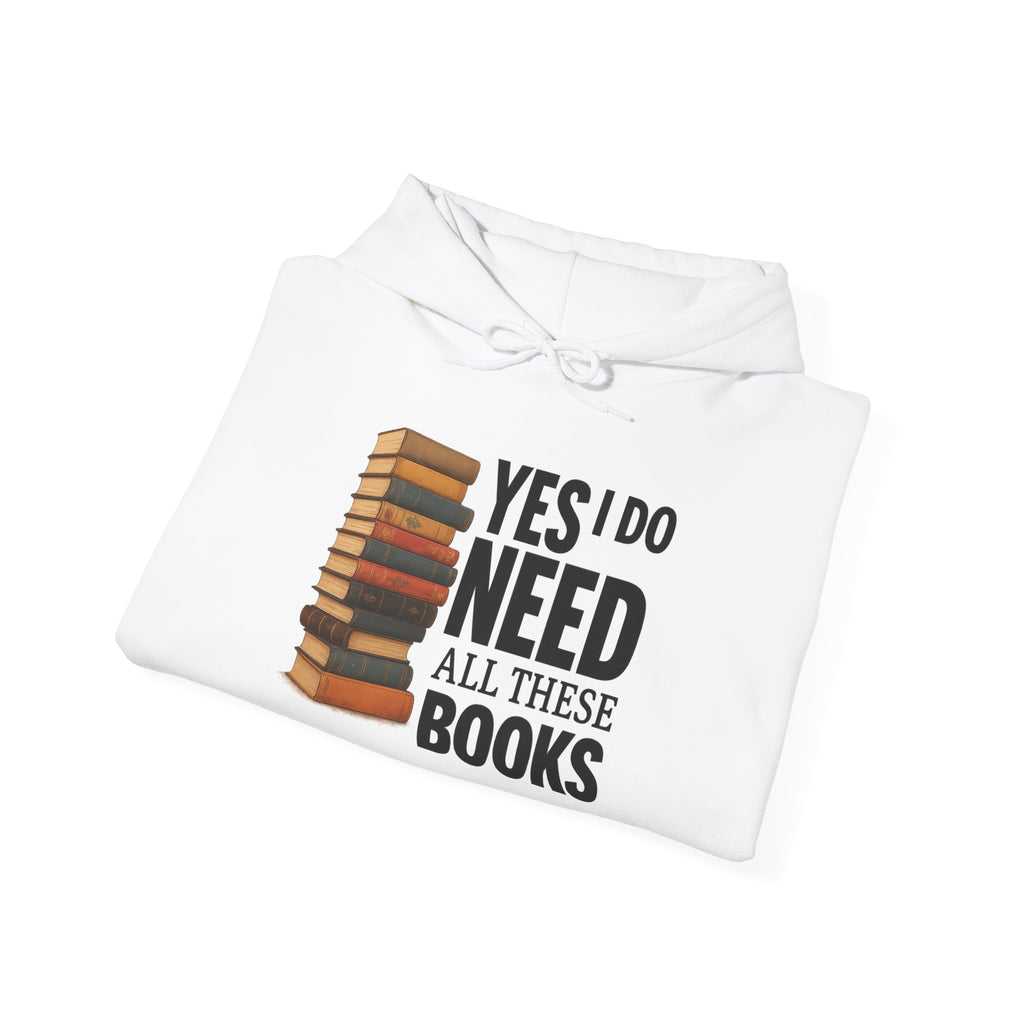 Book Lover's Cozy Hoodie – Perfect for Readers, Gifts for Bibliophiles, Reading Retreats, Book Events, Library Lovers, Literary Apparel