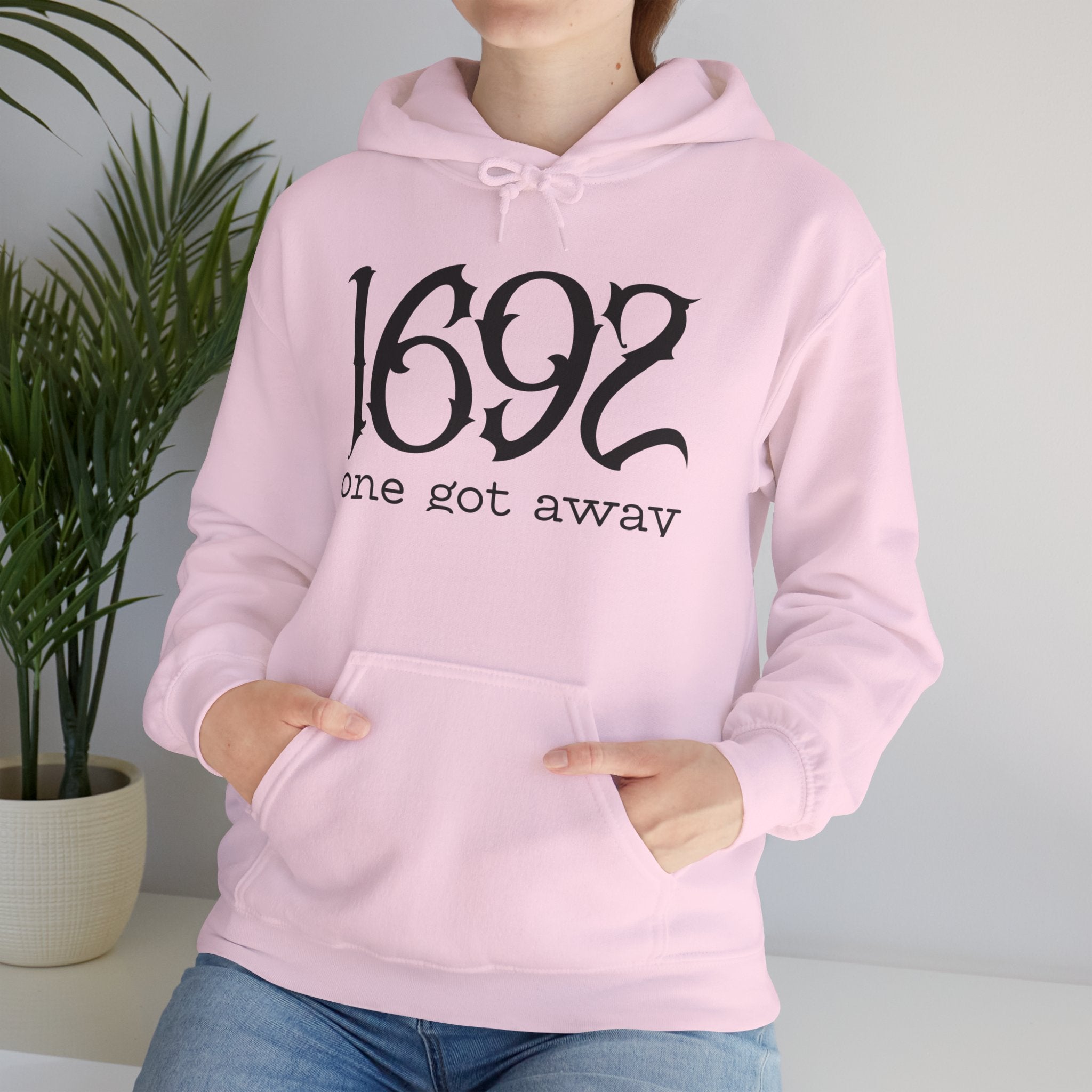 Witch Trials '1692 One Got Away' Design – Cozy Layer for Casual Outings, Gifts, Fall Fashion, Halloween