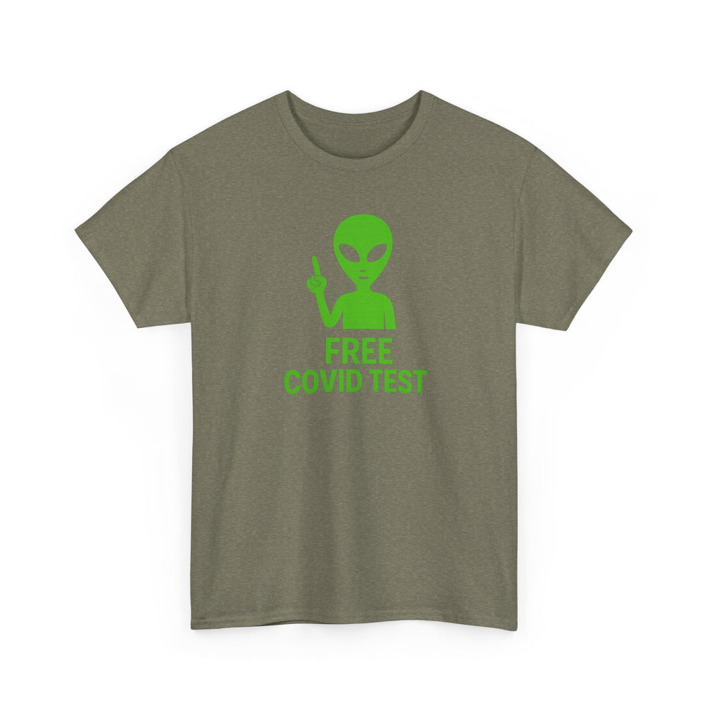 Alien-themed Unisex Heavy Cotton Tee - Perfect for Sci-Fi Lovers, Humor, Quirky Gifts