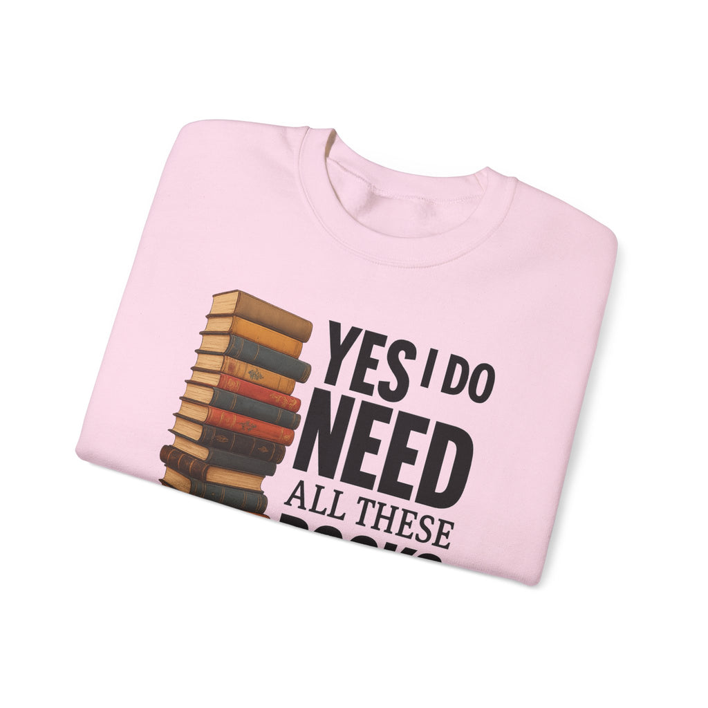 Book Lover's Sweatshirt: Cozy Reading Sweater, Gift for Writers, Library Lover, Literary Apparel, Perfect for Book Clubs