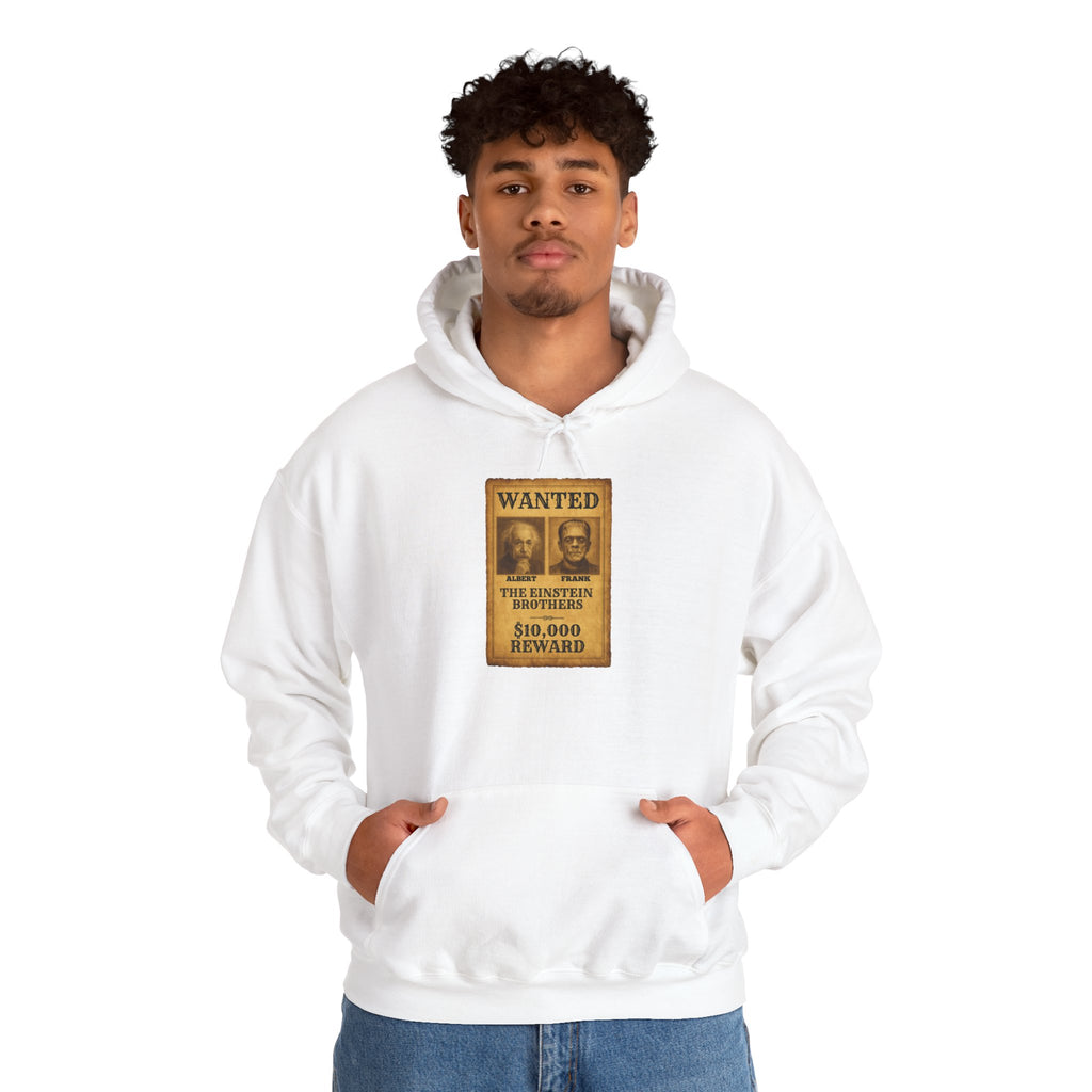 Wanted - The Einstein Brothers  Heavy Blend Hooded Sweatshirt