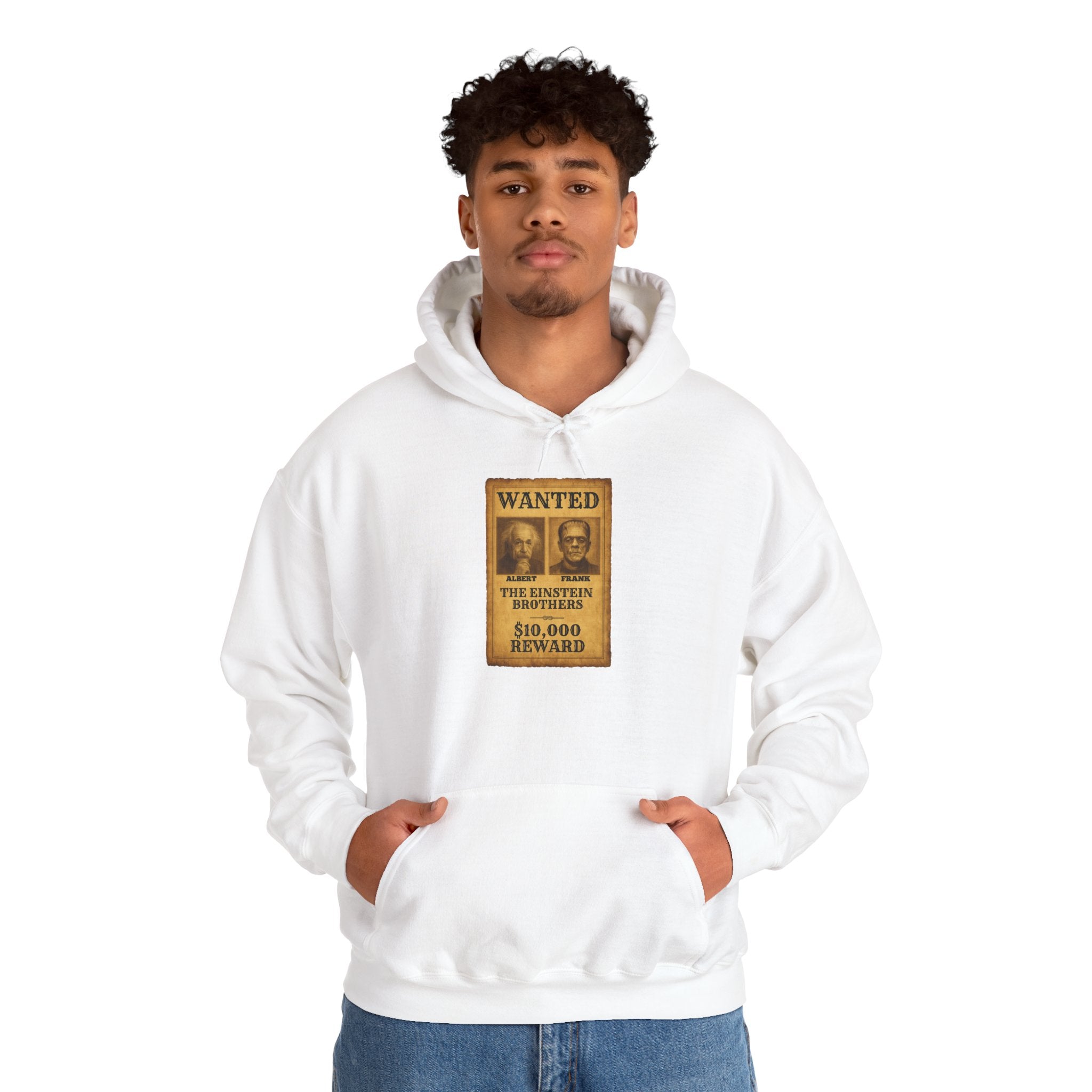 Wanted - The Einstein Brothers  Heavy Blend Hooded Sweatshirt