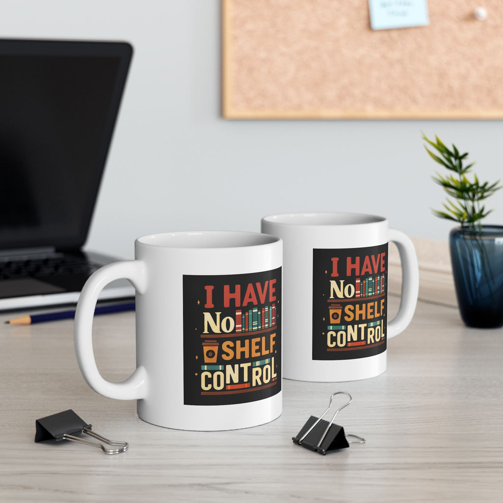 Colorful Ceramic Mug - Fun Quote Coffee Cup, Unique Gift for Friends, Office Mug, Tea Lovers, Funny Drinkware