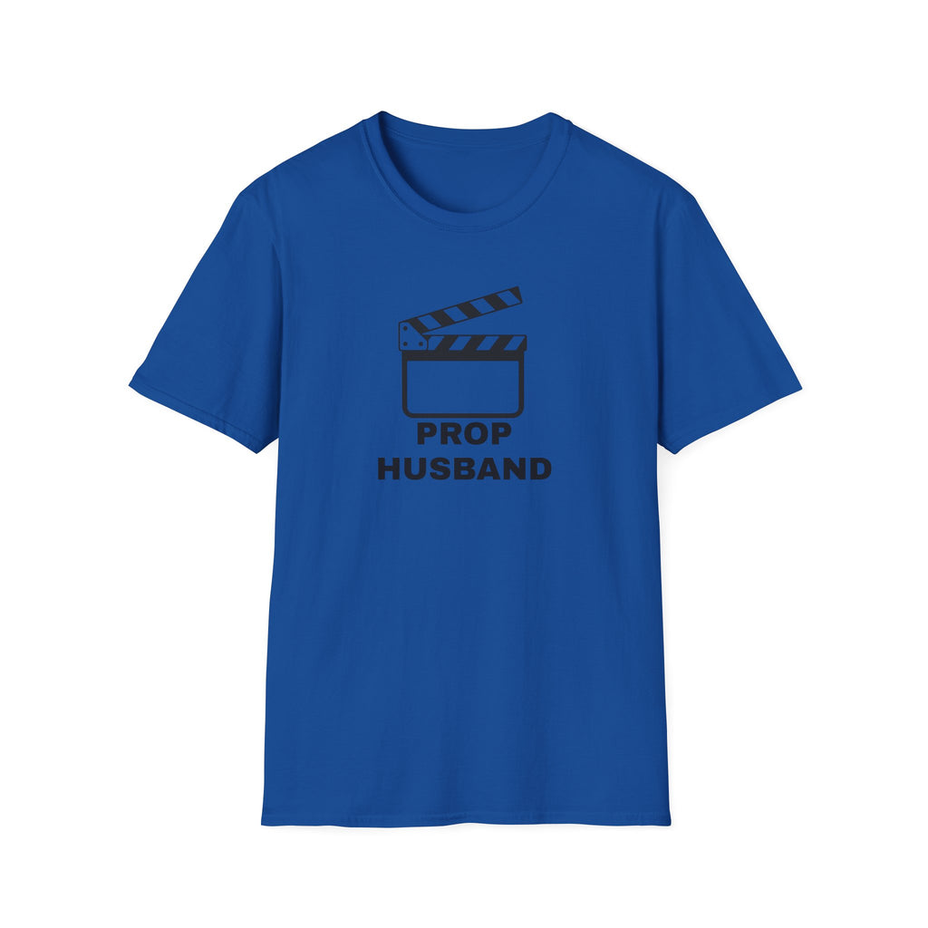 Prop Husband Unisex Softstyle T-Shirt, Movie Lover Gift, Film Set Apparel, Cinema Humor Tee, Casual Wear for Creatives
