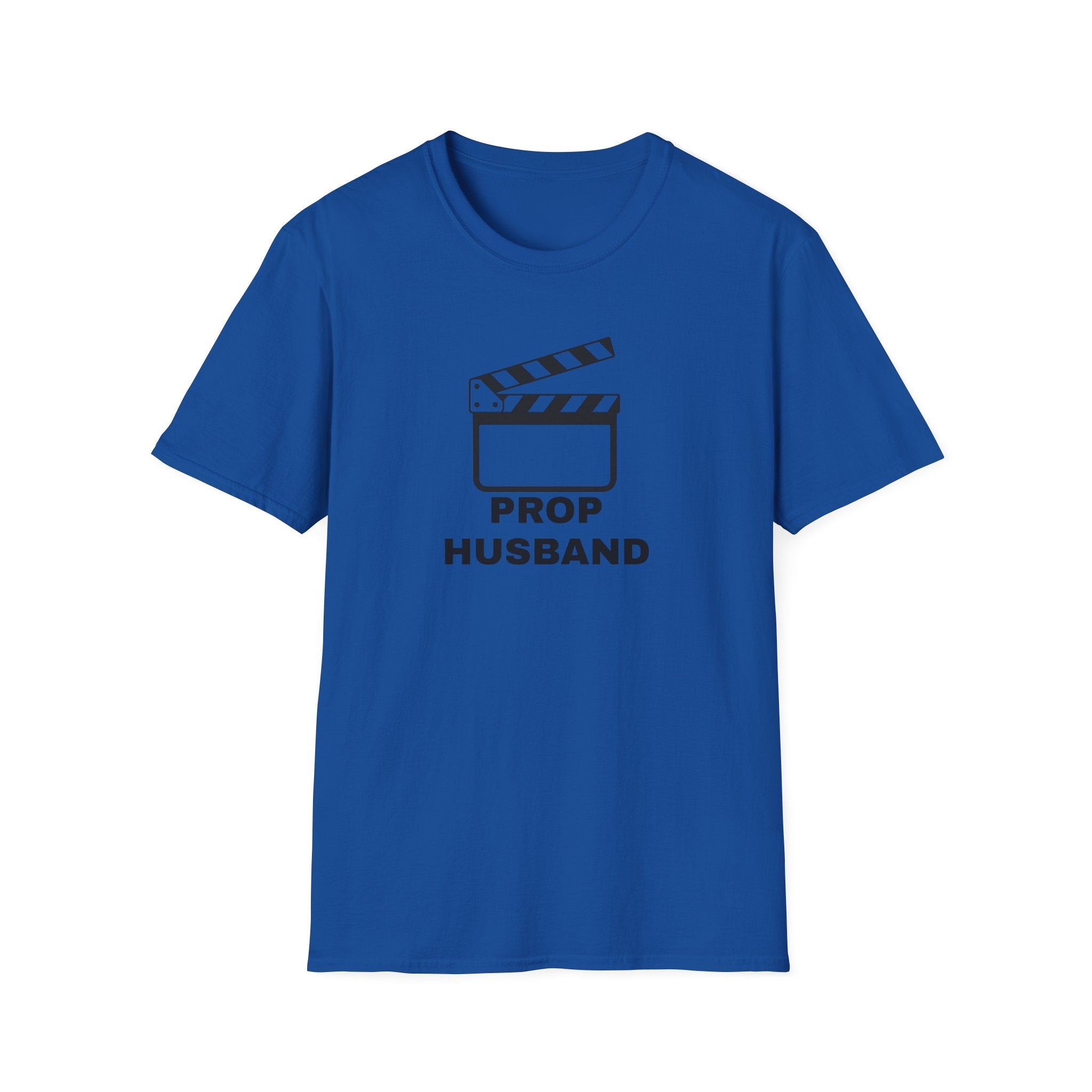Prop Husband Unisex Softstyle T-Shirt, Movie Lover Gift, Film Set Apparel, Cinema Humor Tee, Casual Wear for Creatives