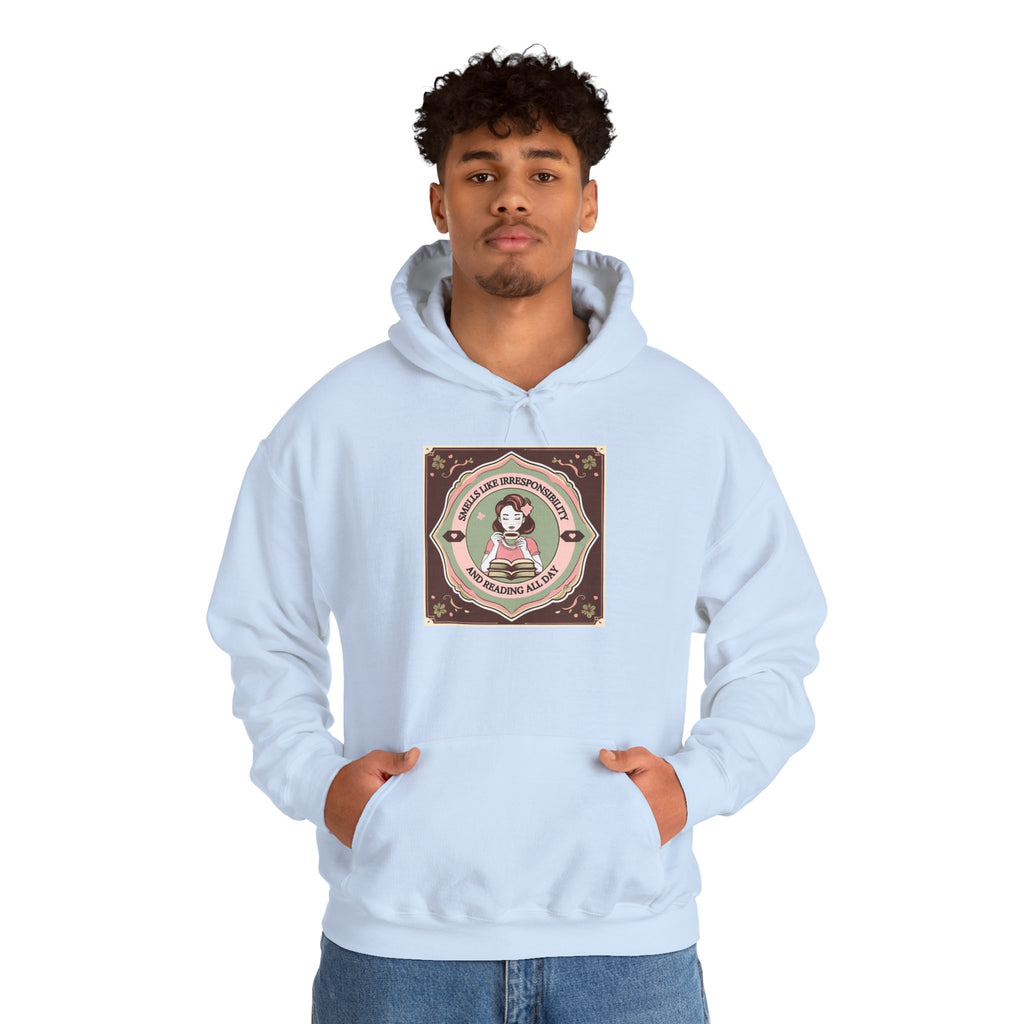 Cozy Unisex Hooded Sweatshirt with Cute Vintage Design - Perfect for Gift Giving, Casual Wear, Fall & Winter Comfort