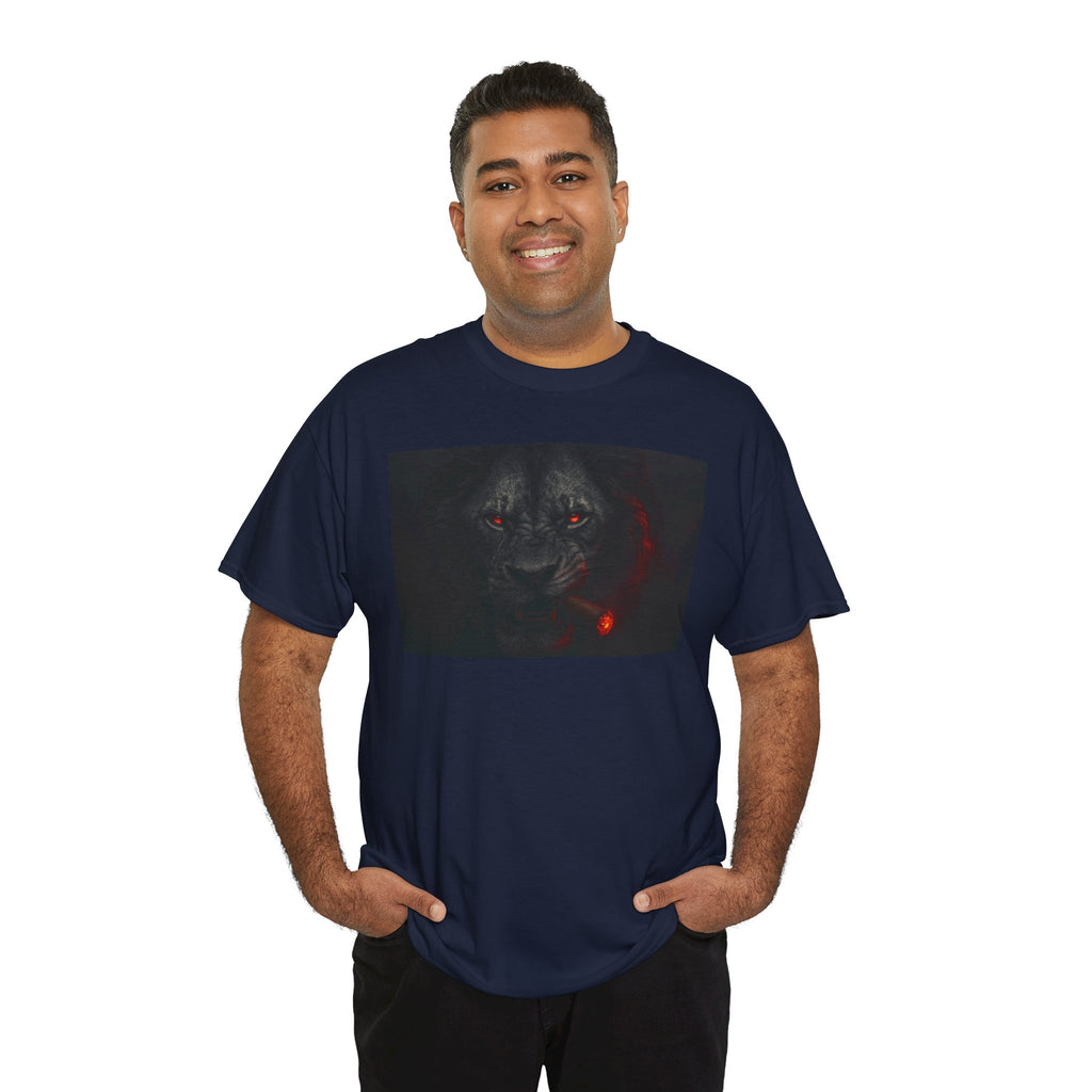 King Mode Engaged - Unisex Heavy Cotton T-shirt, Casual Shirt, Gift for Animal Lovers, Perfect for bosses, Unique Graphic Tee