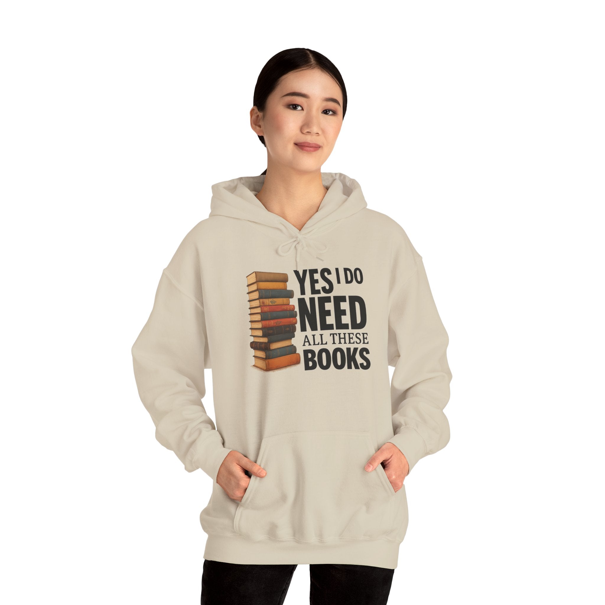 Book Lover's Cozy Hoodie – Perfect for Readers, Gifts for Bibliophiles, Reading Retreats, Book Events, Library Lovers, Literary Apparel