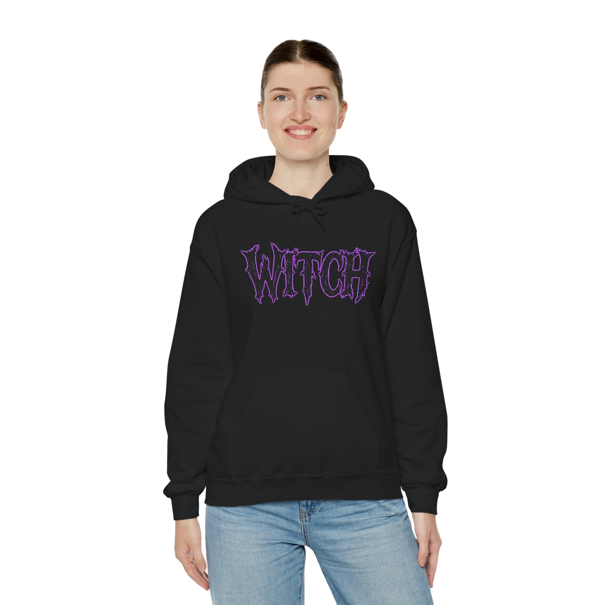 Witchy Vibes Hoodie - Cozy Sweatshirt for Halloween, Witch Lovers, Festivals, Everyday Wear, Occasions, Gift Ideas
