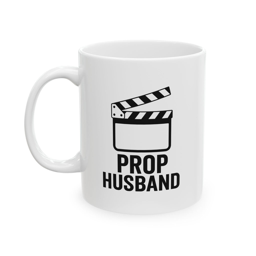 Funny PROP HUSBAND Ceramic Mug - Perfect Gift for Him, Coffee Cup, Humorous Present, Personalized Mug, Relationship Gift