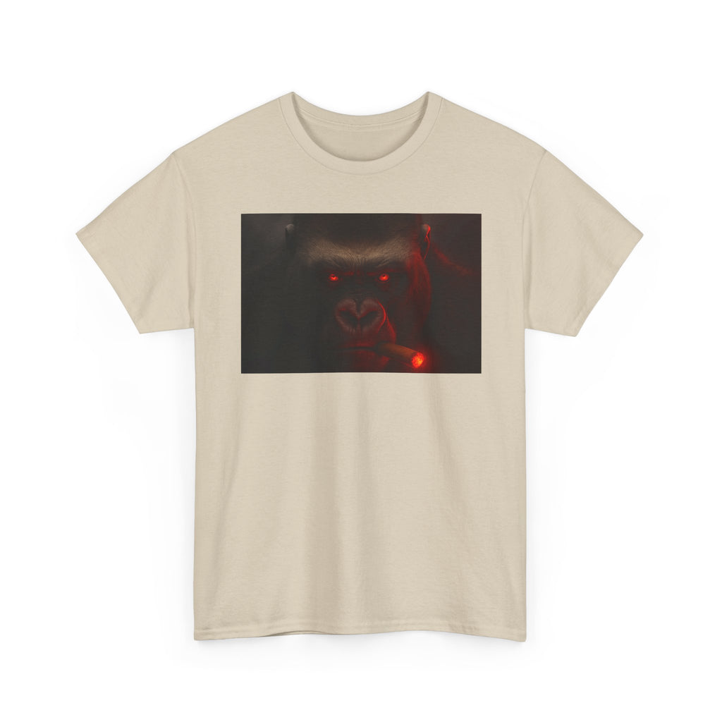 Beast Mode Gorilla - Unisex Heavy Cotton Shirt, Spooky Halloween Gift, Graphic T-Shirt, Casual Wear, Unique Design