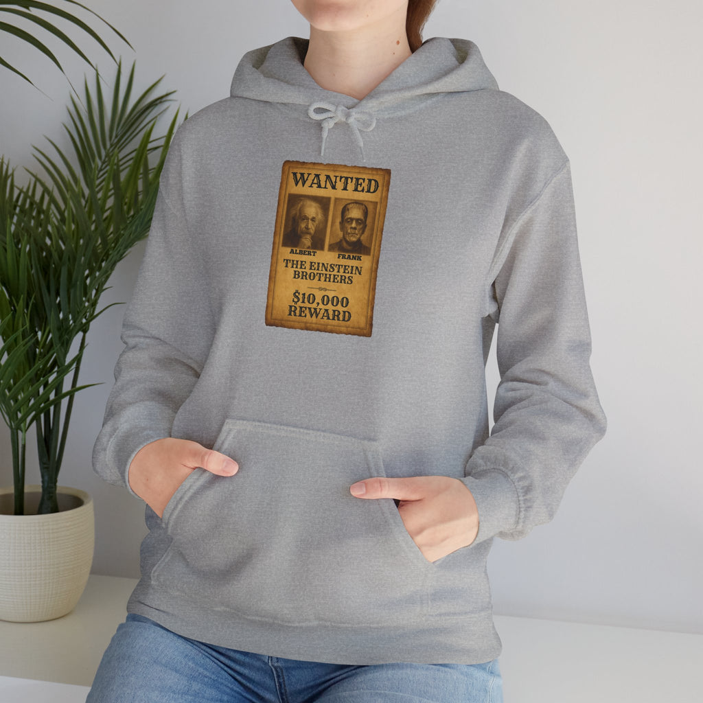Wanted - The Einstein Brothers  Heavy Blend Hooded Sweatshirt