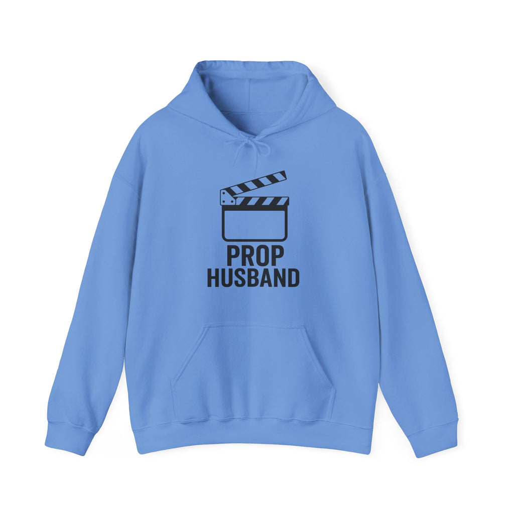 Prop Husband Hoodie — Funny Film Clapper Hooded Sweatshirt for Movie Lovers & Crew