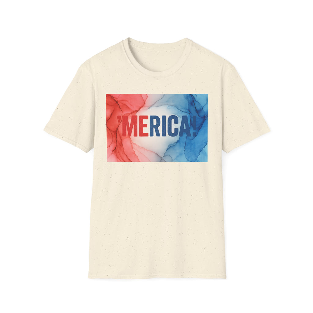 Patriotic Unisex T-Shirt with Colorful Smoke Design, American Spirit Shirt, 4th of July Tee, Casual Summer Top, Gift for Patriotic Holidays