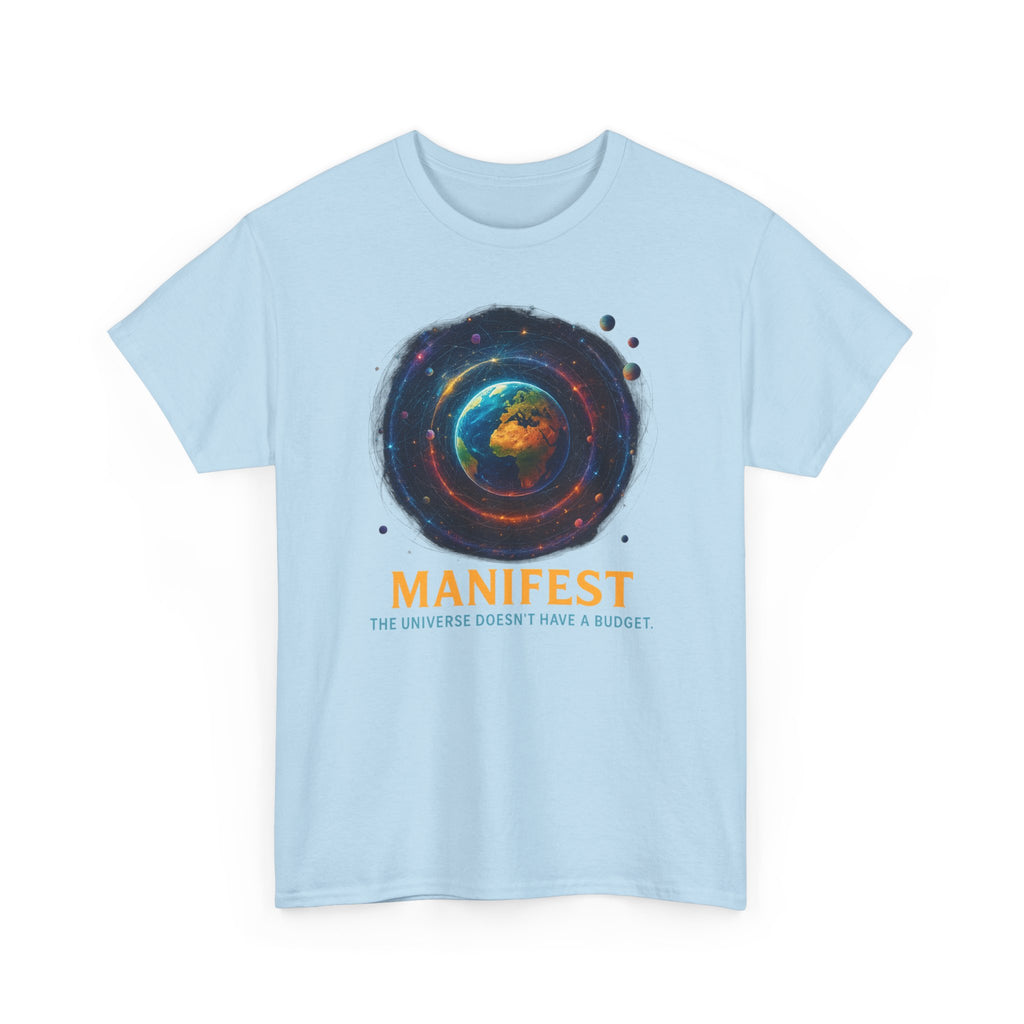Manifest Unisex Heavy Cotton Tee | Cosmic Vibe Tee | Inspirational Shirt | Gift for Dreamers | Motivational Apparel | Universe Graphic [...]