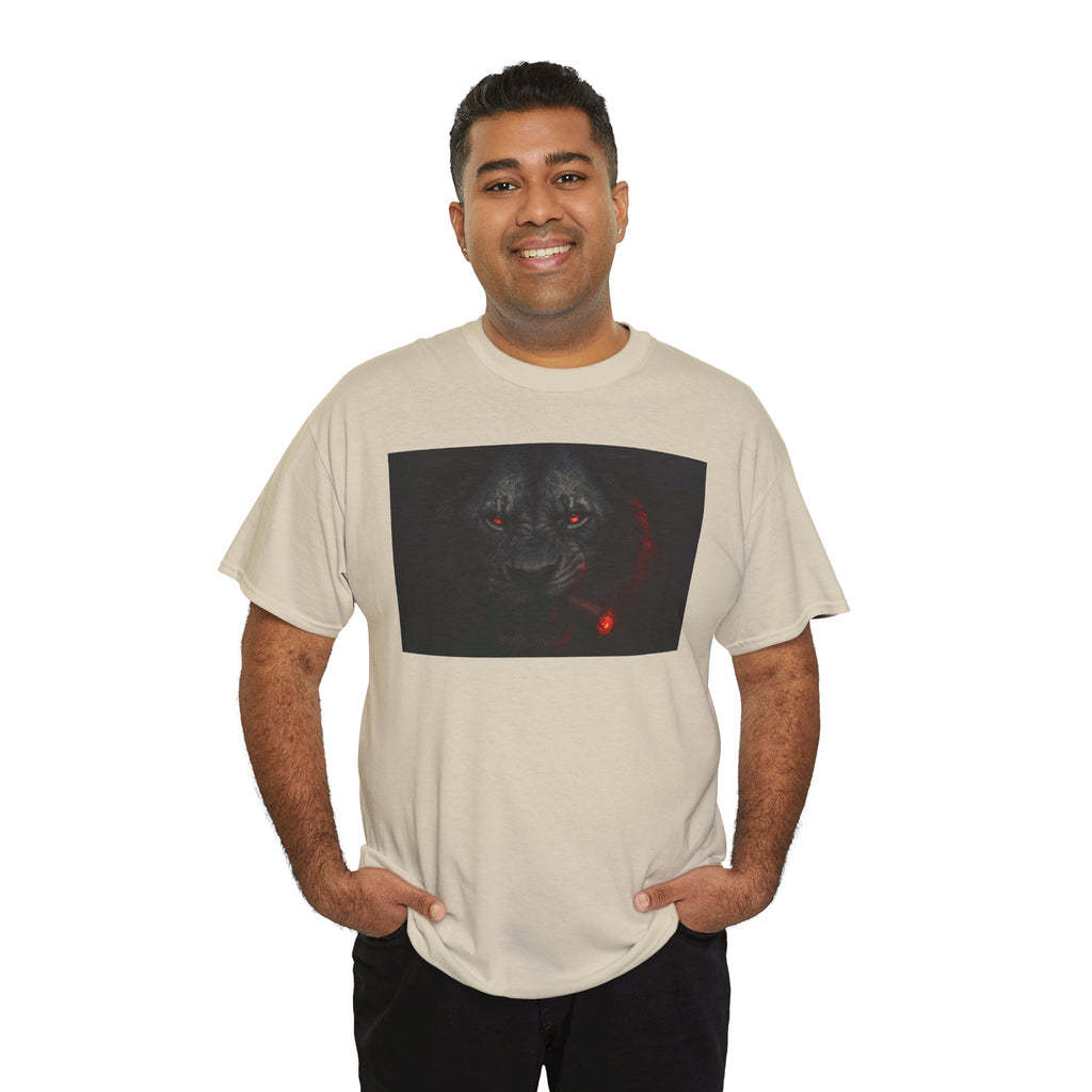 King Mode Engaged - Unisex Heavy Cotton T-shirt, Casual Shirt, Gift for Animal Lovers, Perfect for bosses, Unique Graphic Tee