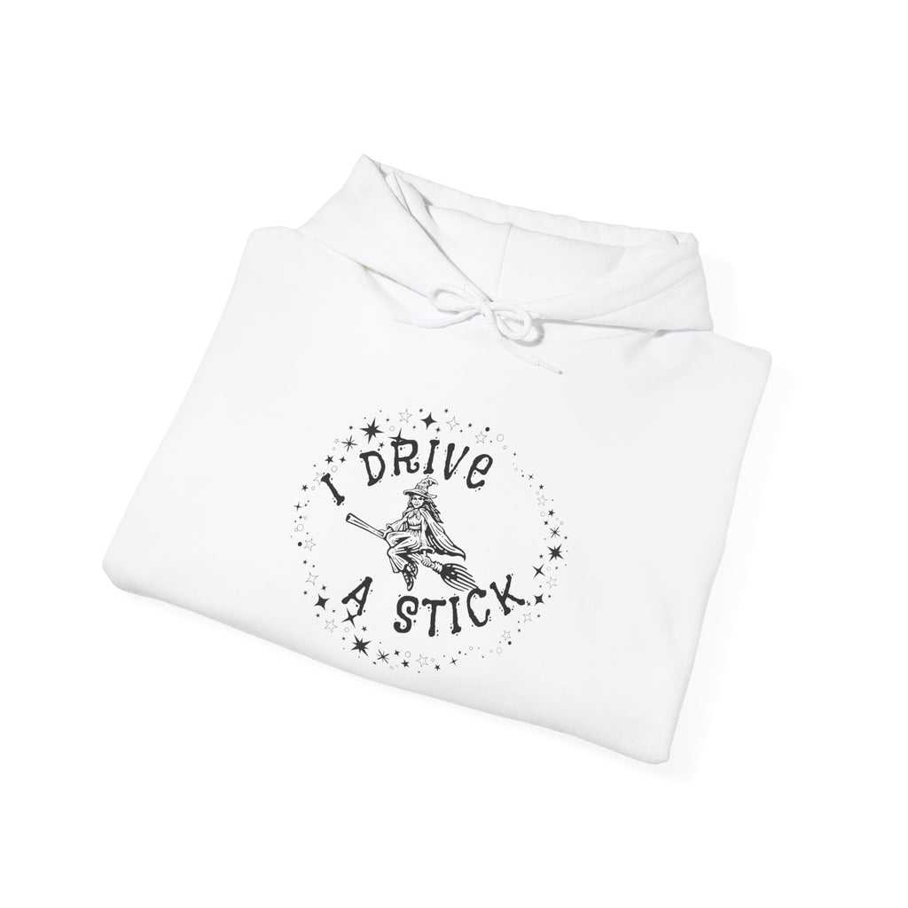 Funny I DRIVE A STICK Hoodie | Perfect Gift for Halloween, Casual Wear, Birthday, and More
