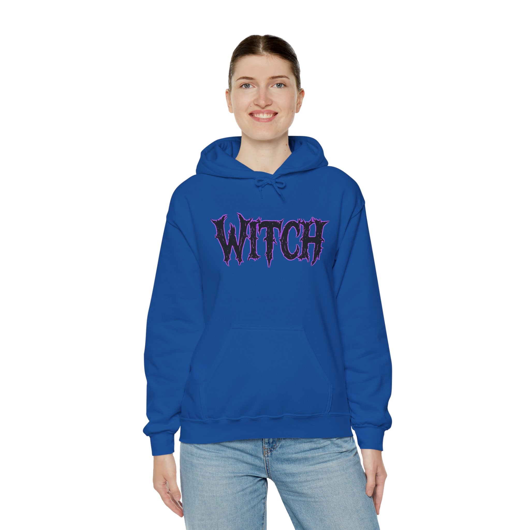 Witchy Vibes Hoodie - Cozy Sweatshirt for Halloween, Witch Lovers, Festivals, Everyday Wear, Occasions, Gift Ideas