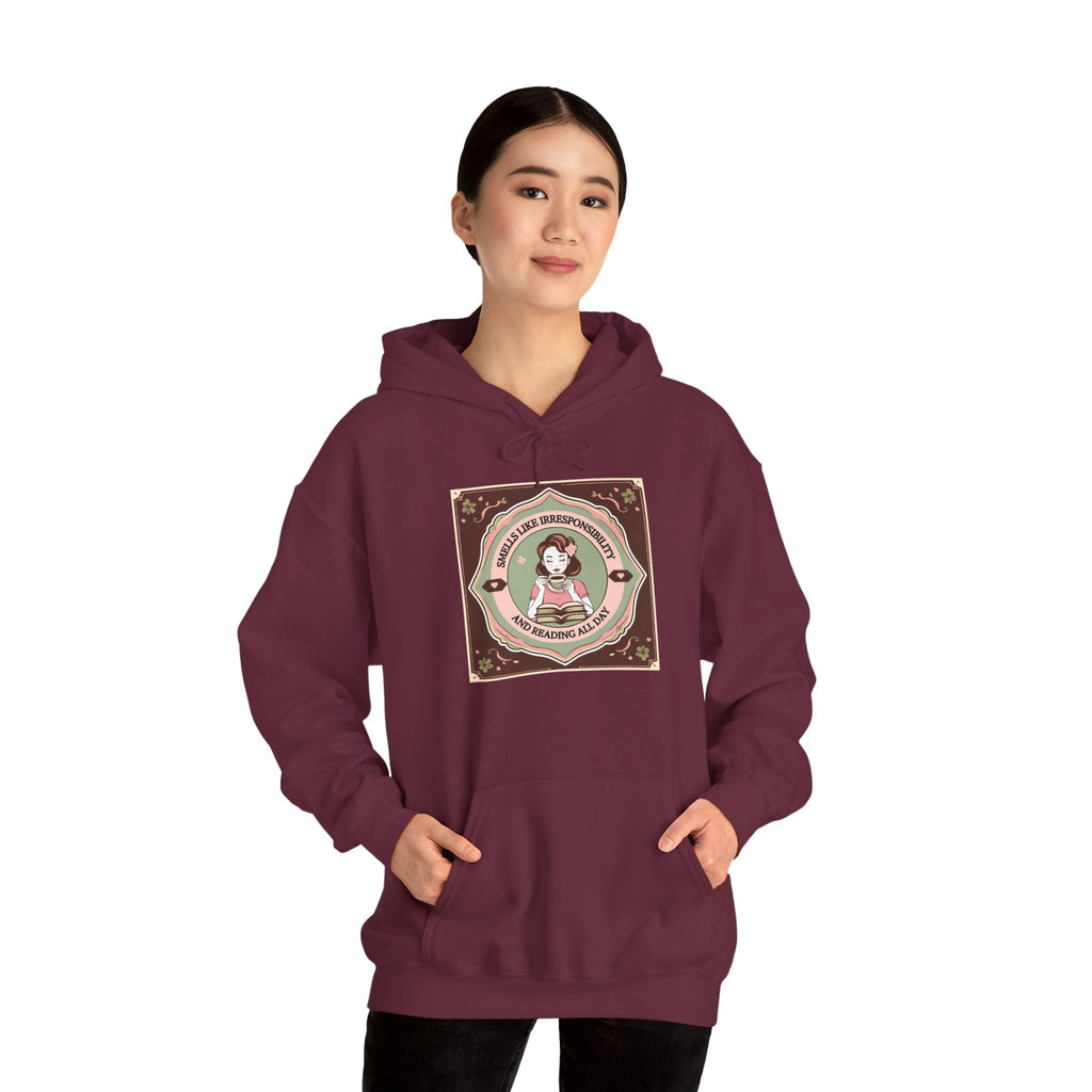 Cozy Unisex Hooded Sweatshirt with Cute Vintage Design - Perfect for Gift Giving, Casual Wear, Fall & Winter Comfort