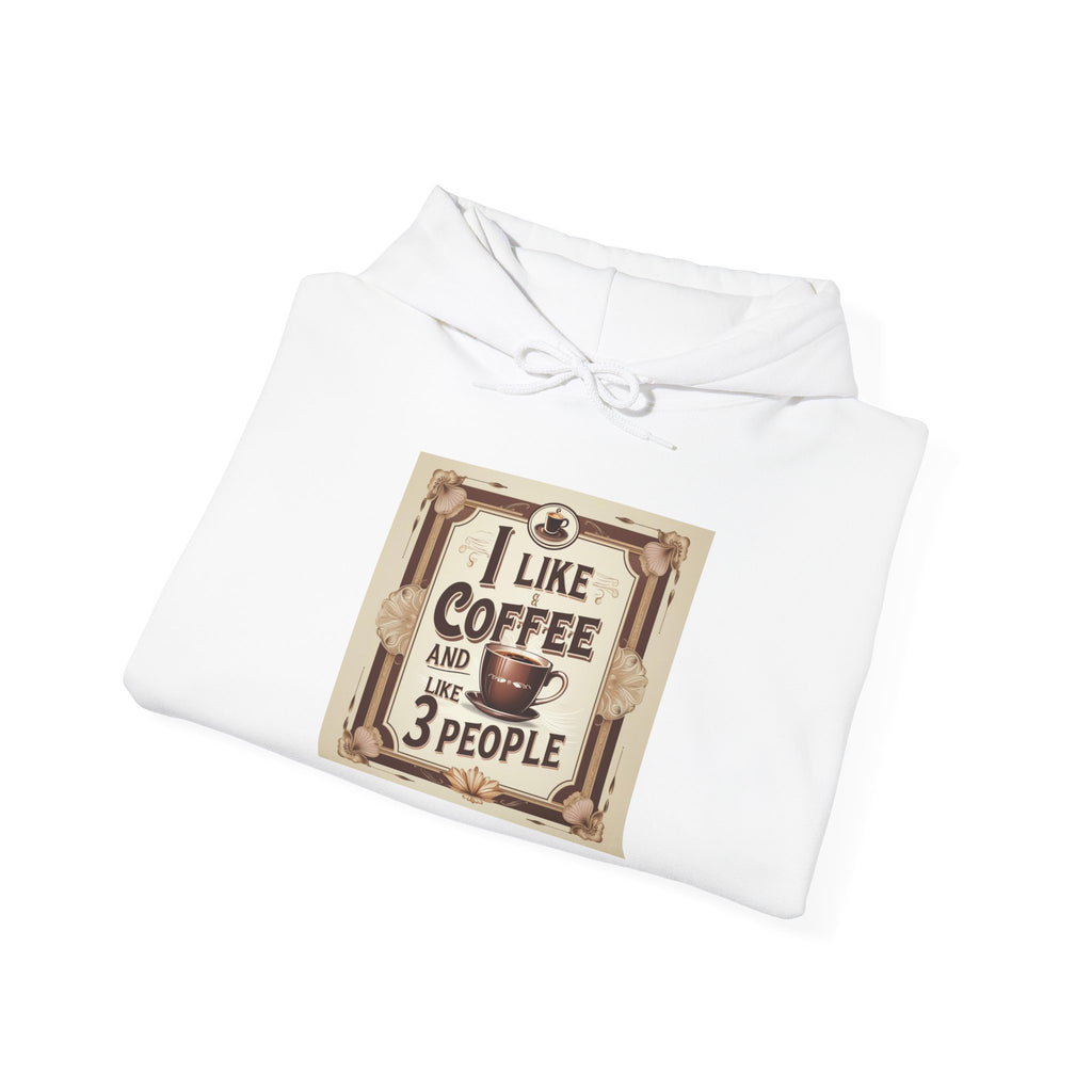 Coffee Lovers Unisex Hoodie, Funny Sweatshirt, Gift for Coffee Addicts, Cozy Casual Wear, Cute Hoodie for Friends