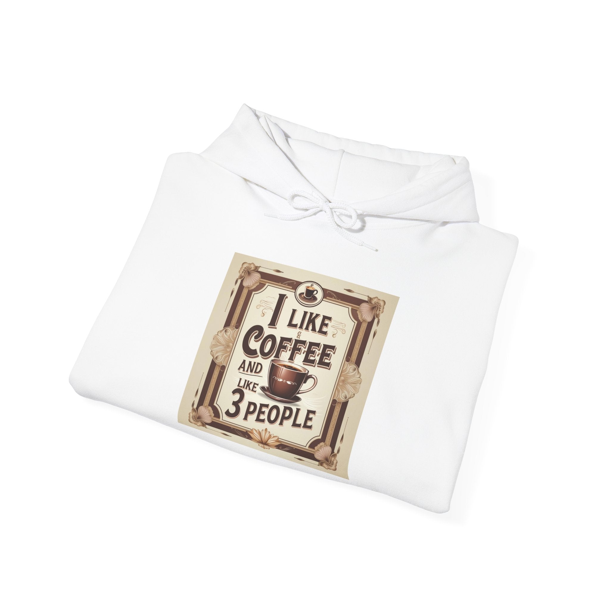 Coffee Lovers Unisex Hoodie, Funny Sweatshirt, Gift for Coffee Addicts, Cozy Casual Wear, Cute Hoodie for Friends