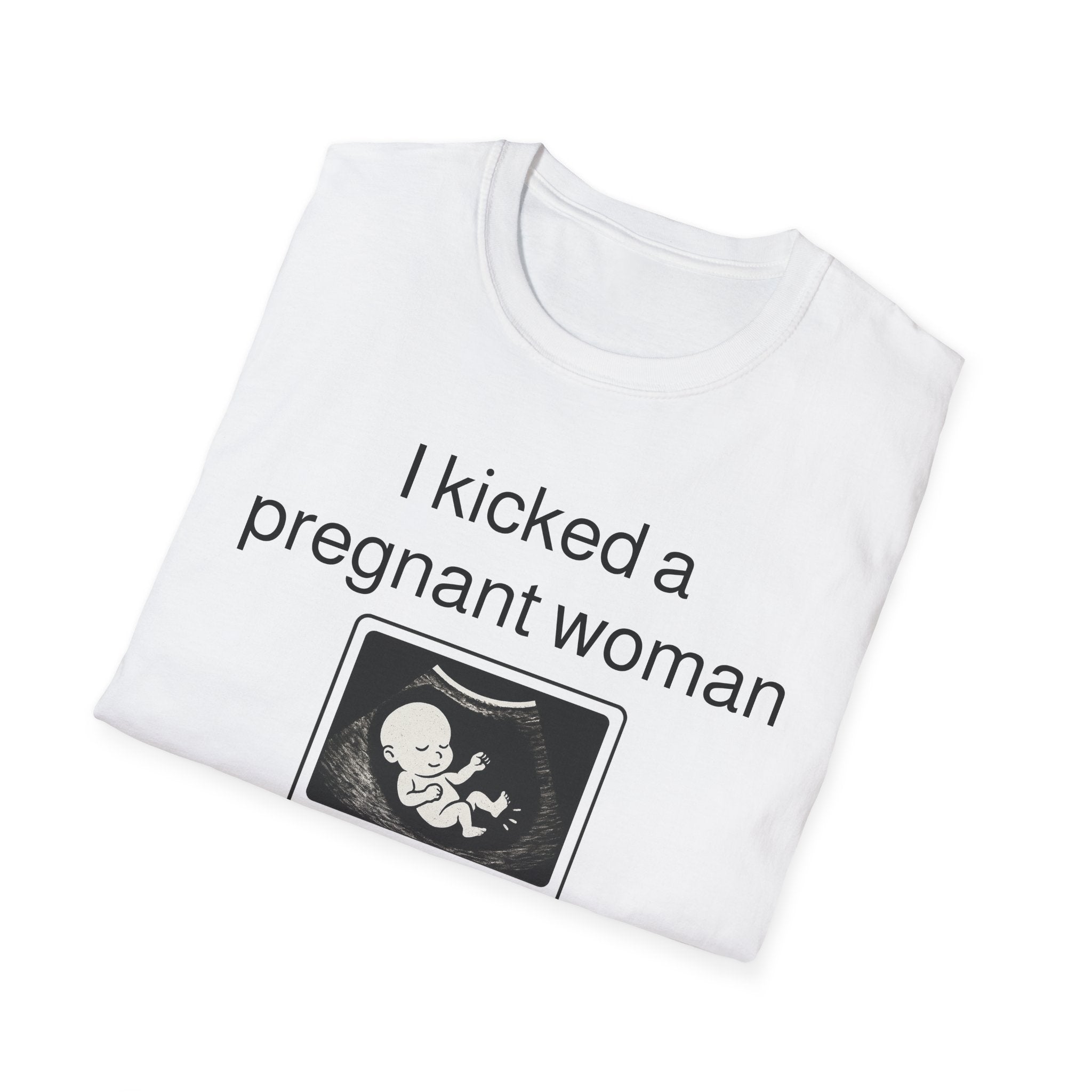 Funny Pregnancy Announcement T-Shirt, Unisex Softstyle Tee for Baby Shower, Gift for Expecting Parents, Humor Shirt, Casual Wear, [...]