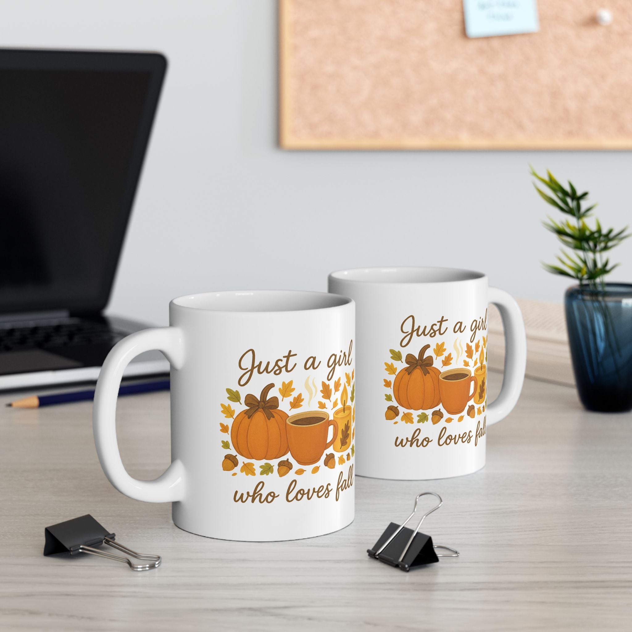 Fall Pumpkin Ceramic Mug, Autumn Coffee Cup, Seasonal Gift, Cozy Home Décor, Thanksgiving Mug, Fall Harvest Tea Mug