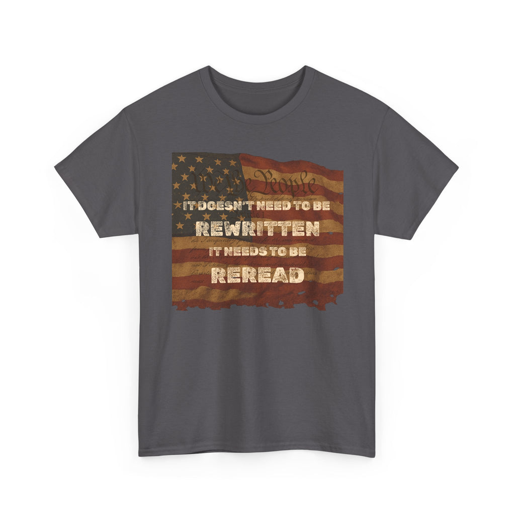 Patriotic Unisex Cotton Tee | Inspirational T-Shirt for Everyday Wear, Gifts, and Celebrations