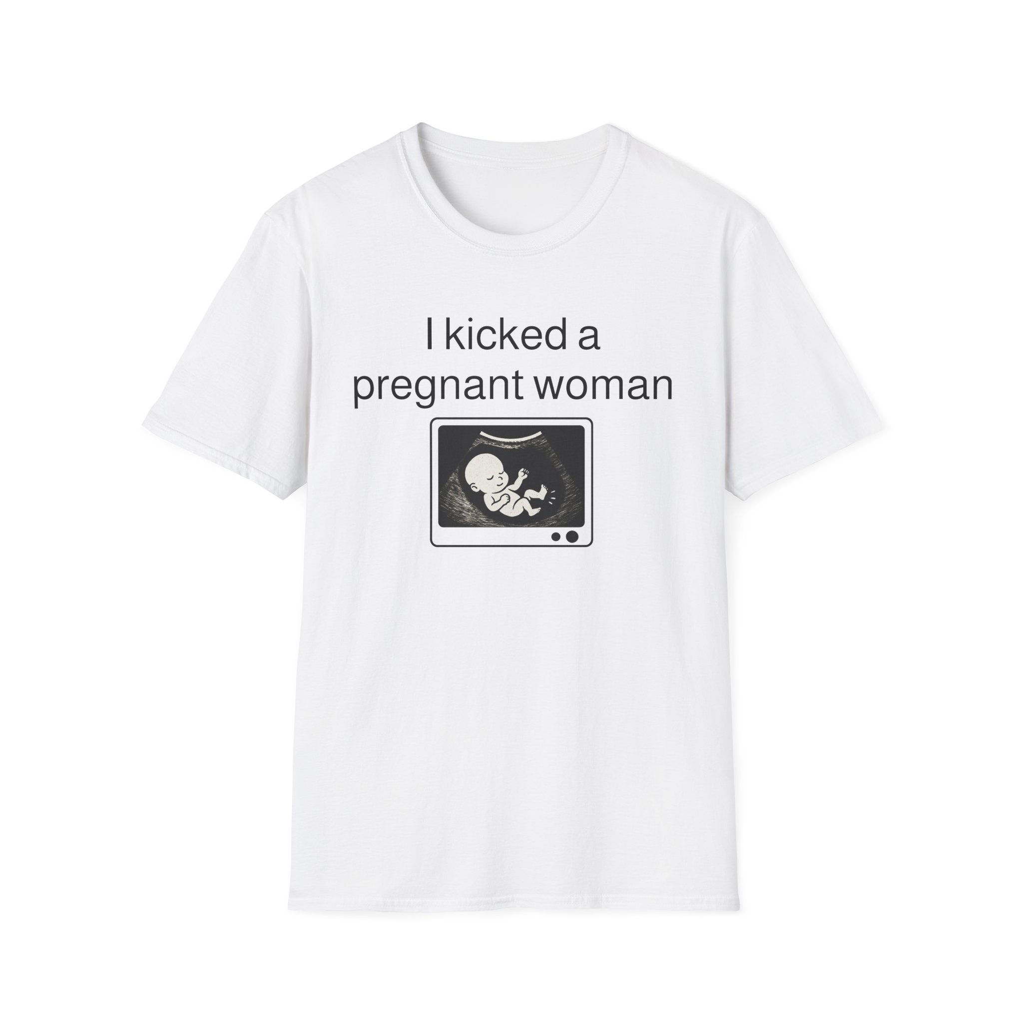 Funny Pregnancy Announcement T-Shirt, Unisex Softstyle Tee for Baby Shower, Gift for Expecting Parents, Humor Shirt, Casual Wear, [...]