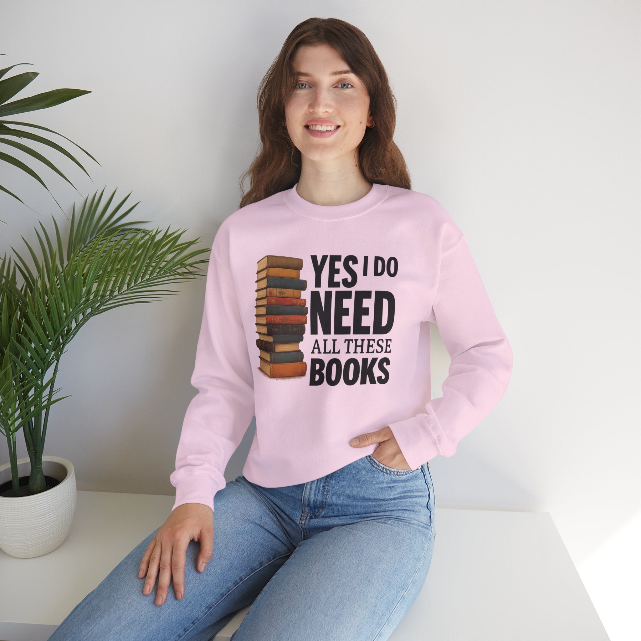 Book Lover's Sweatshirt: Cozy Reading Sweater, Gift for Writers, Library Lover, Literary Apparel, Perfect for Book Clubs