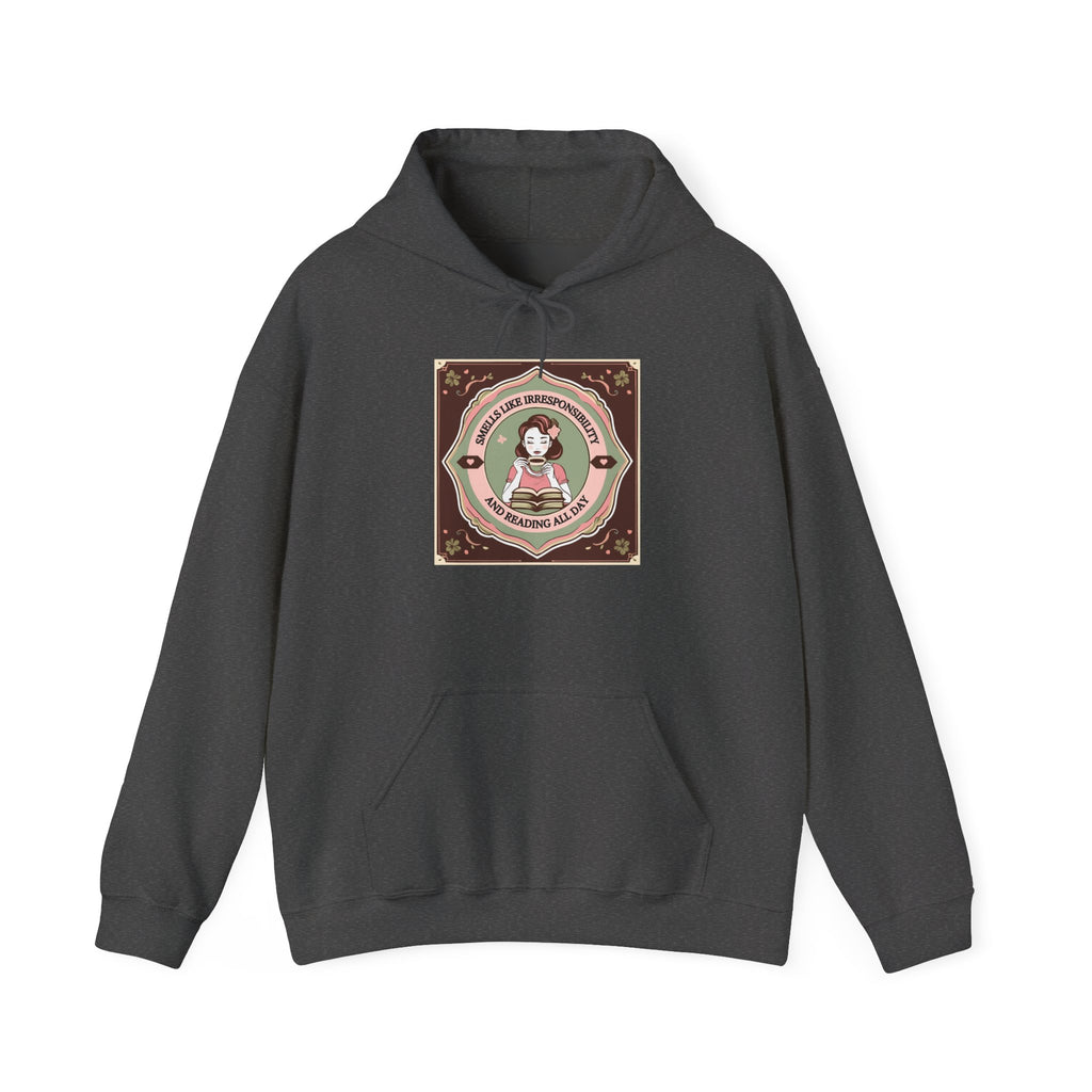 Cozy Unisex Hooded Sweatshirt with Cute Vintage Design - Perfect for Gift Giving, Casual Wear, Fall & Winter Comfort