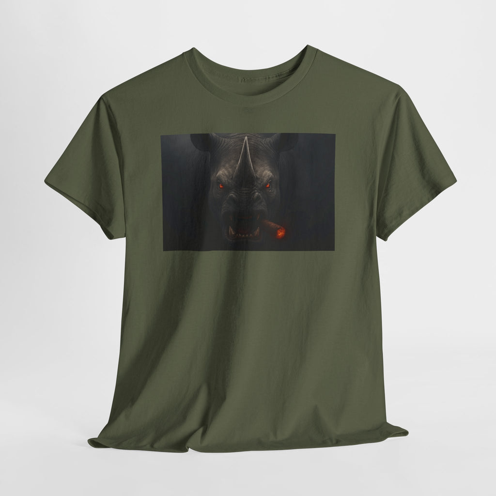 Boss Mode Engaged - Rhino Design | Graphic Tee, Cigar Lover, Father's Day Gift, Casual Wear