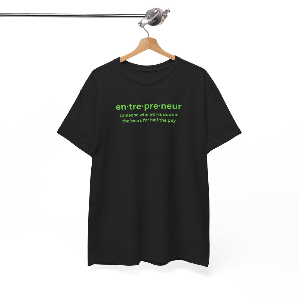 Unisex Entrepreneur T-shirt - Motivational Cotton Shirt for Creatives, Stylish Gift for Graduations, Birthdays, Work Events, Casual Wear