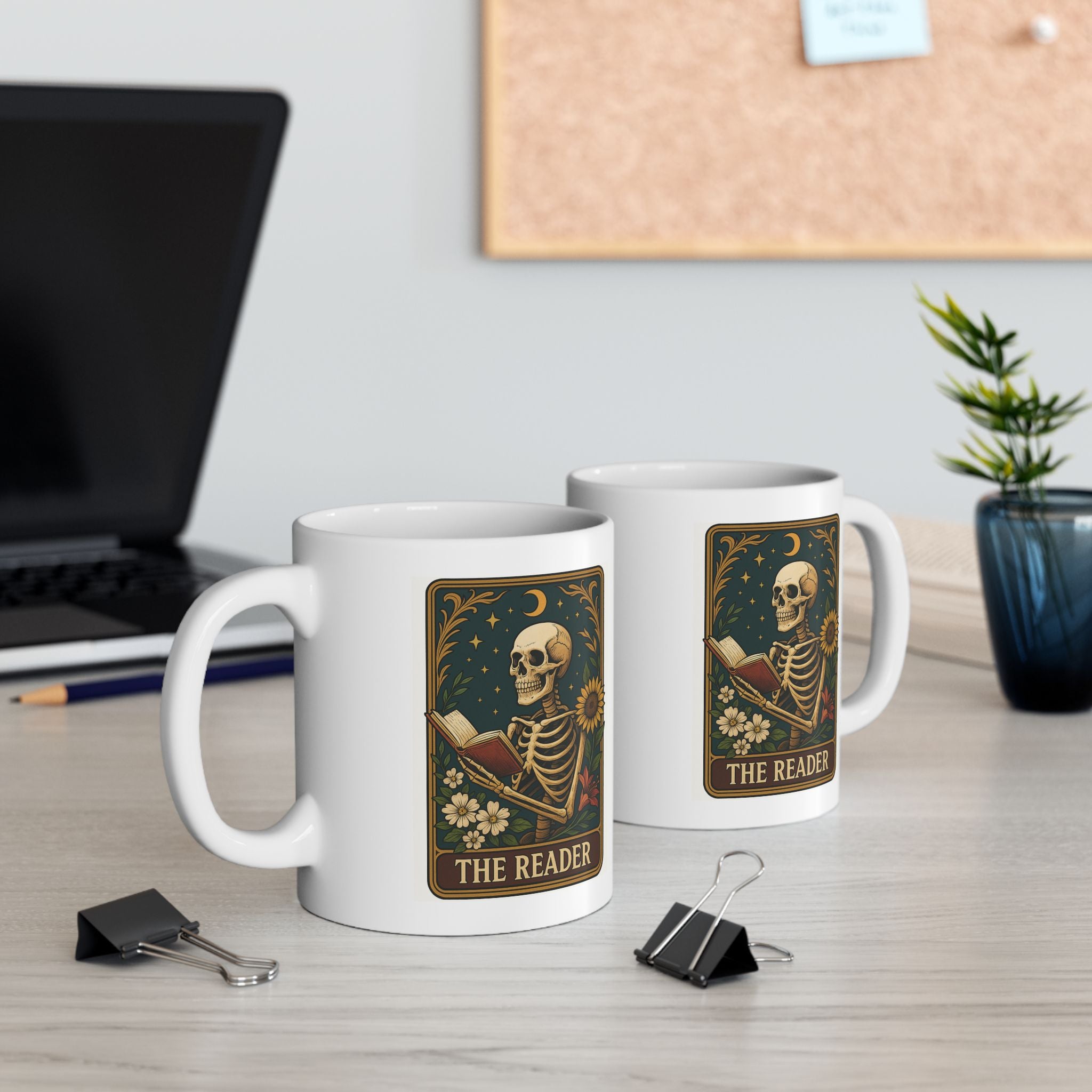 Tarot Vintage Ceramic Mug | Coffee Cup | Gift for Coffe Lovers | Tea Lovers | Home Decor | Mother's Day | Christmas | Birthday's