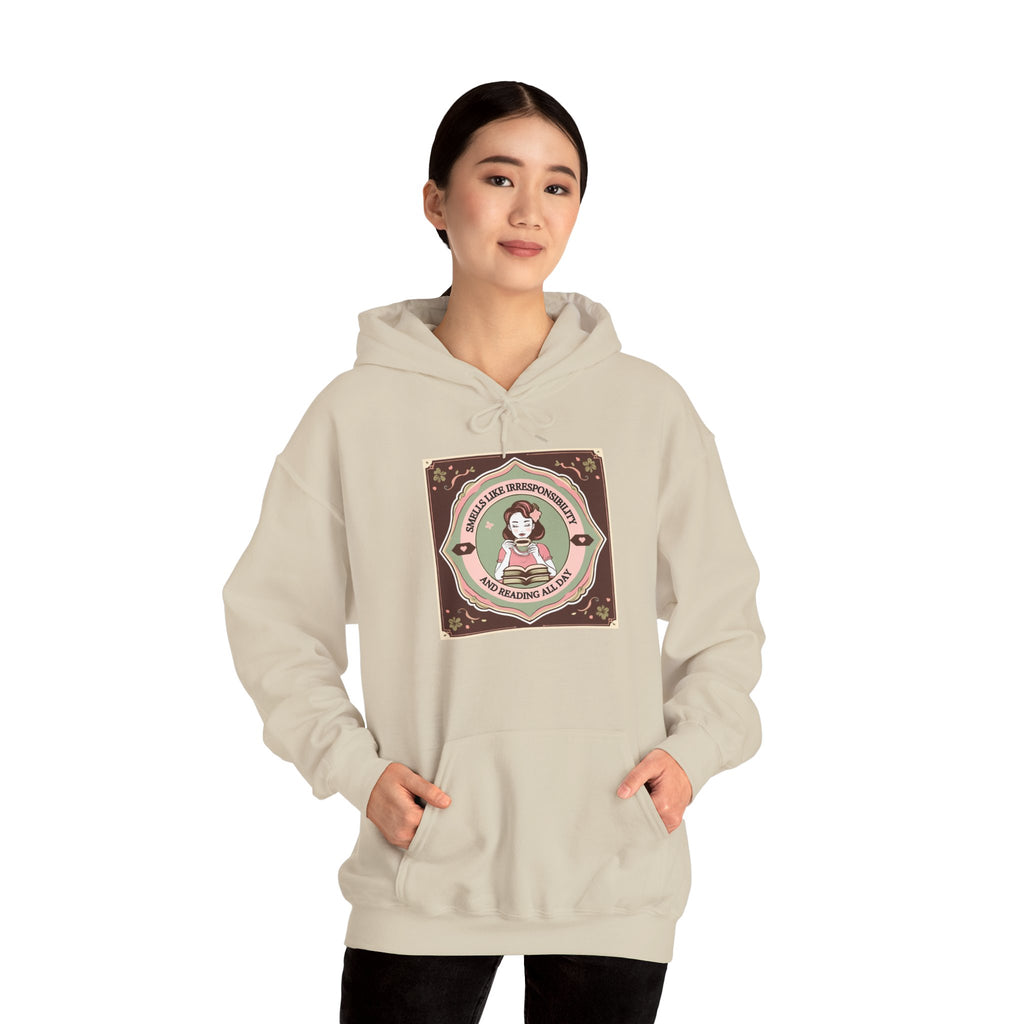Cozy Unisex Hooded Sweatshirt with Cute Vintage Design - Perfect for Gift Giving, Casual Wear, Fall & Winter Comfort