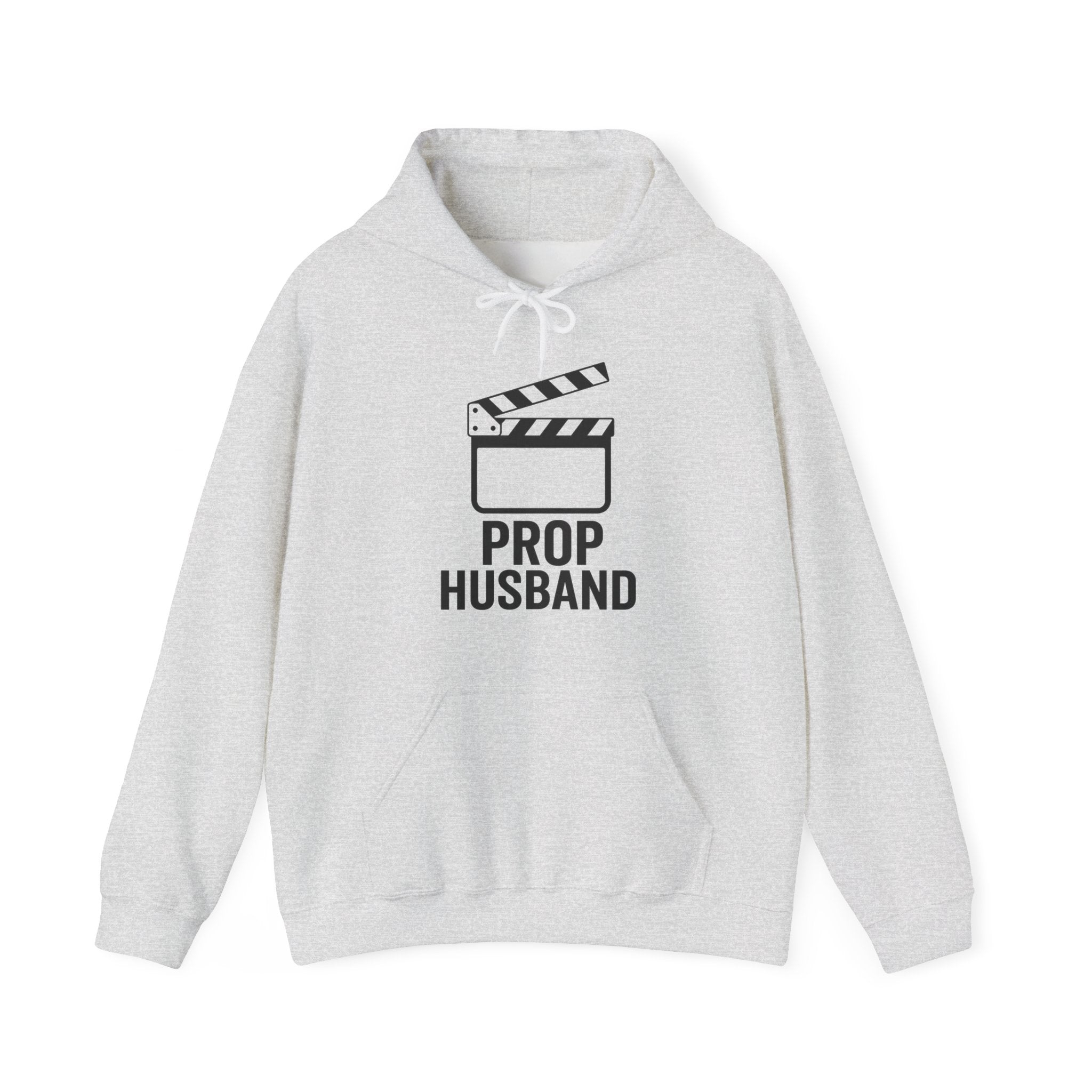 Prop Husband Hoodie — Funny Film Clapper Hooded Sweatshirt for Movie Lovers & Crew