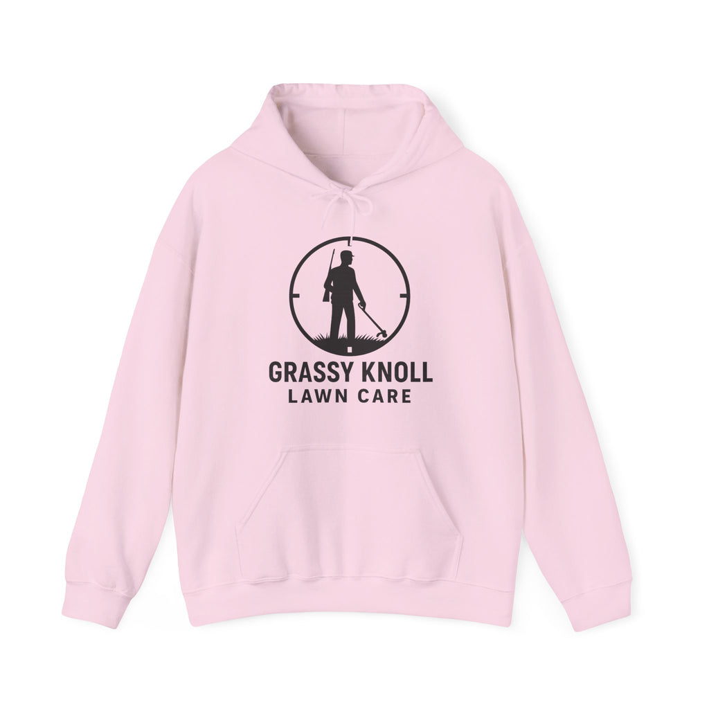 Grassy Knoll Lawn Care Hoodie – Logo Workwear Hooded Sweatshirt