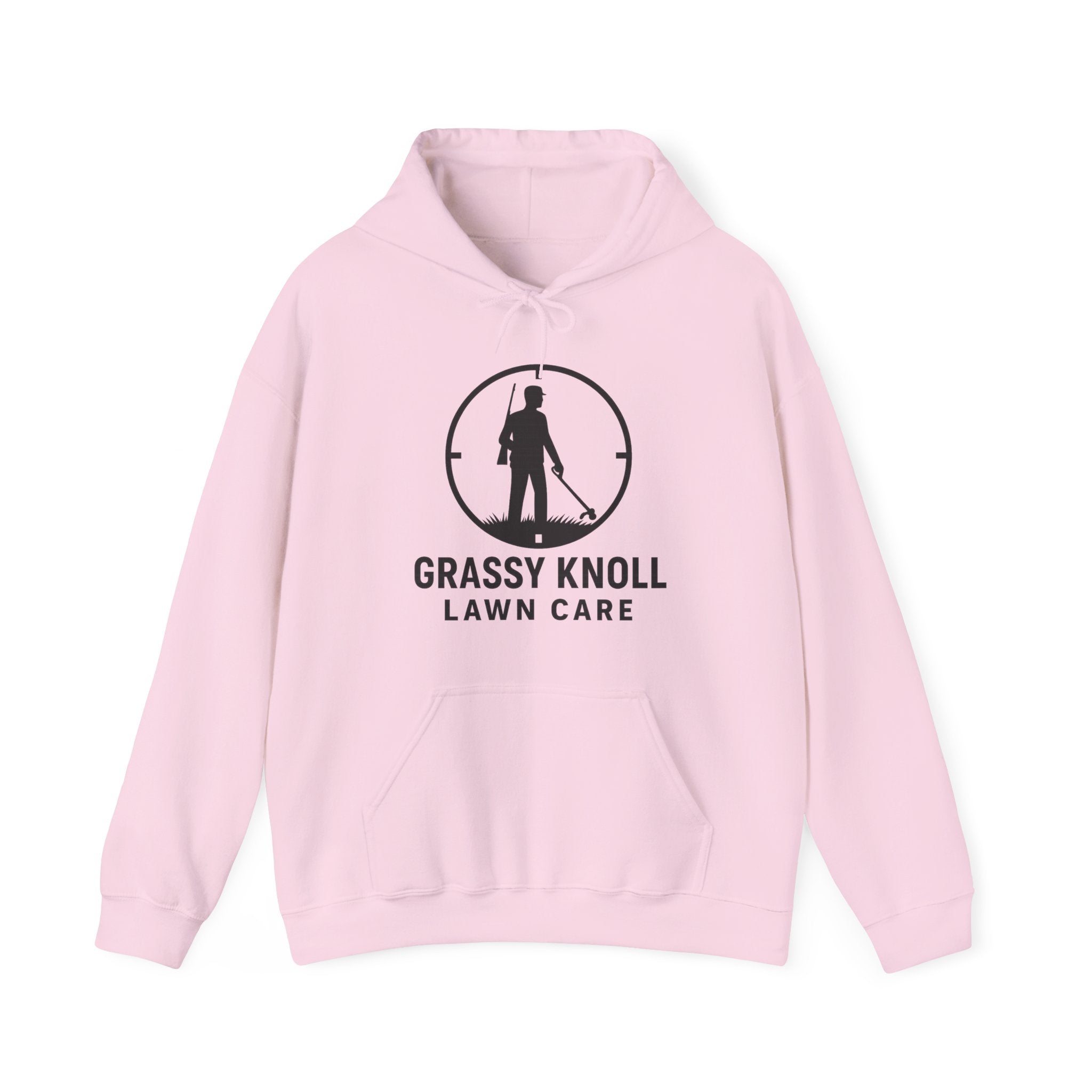 Grassy Knoll Lawn Care Hoodie – Logo Workwear Hooded Sweatshirt