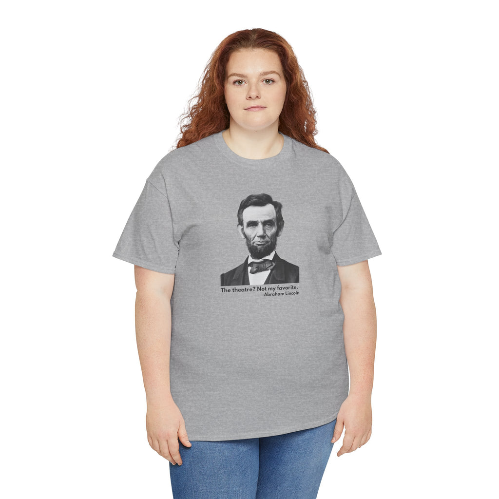 Abraham Lincoln Quote T-shirt, Unisex Heavy Cotton T-Shirt, Inspirational Gift, History Lover Apparel, Political Humor Shirt, Historical