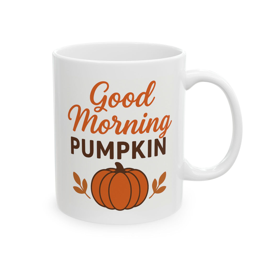 Autumn Pumpkin Ceramic Mug - Cozy Fall Coffee Cup, Cute Gift for Halloween, Thanksgiving, Pumpkin Spice Lovers