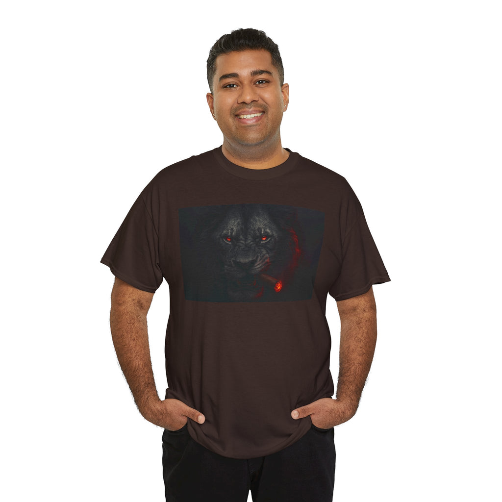 King Mode Engaged - Unisex Heavy Cotton T-shirt, Casual Shirt, Gift for Animal Lovers, Perfect for bosses, Unique Graphic Tee