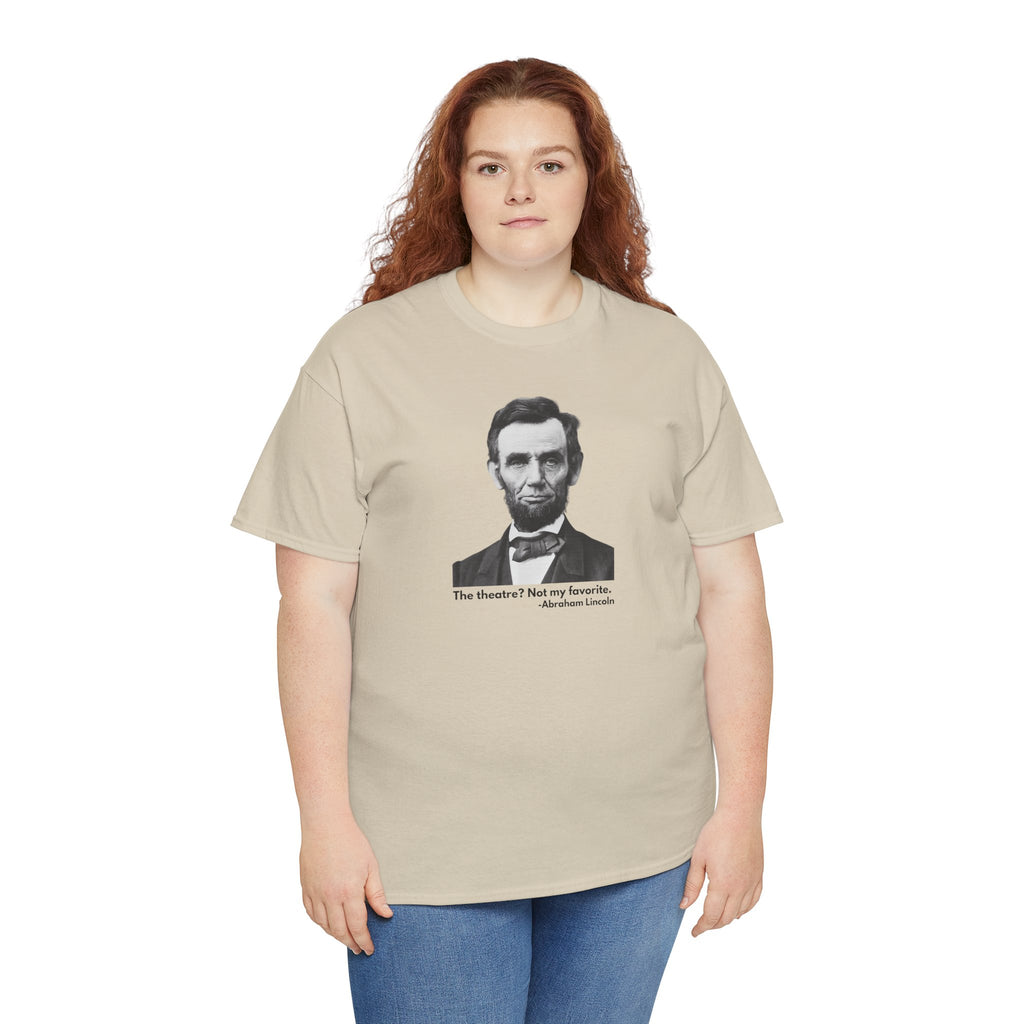 Abraham Lincoln Quote T-shirt, Unisex Heavy Cotton T-Shirt, Inspirational Gift, History Lover Apparel, Political Humor Shirt, Historical